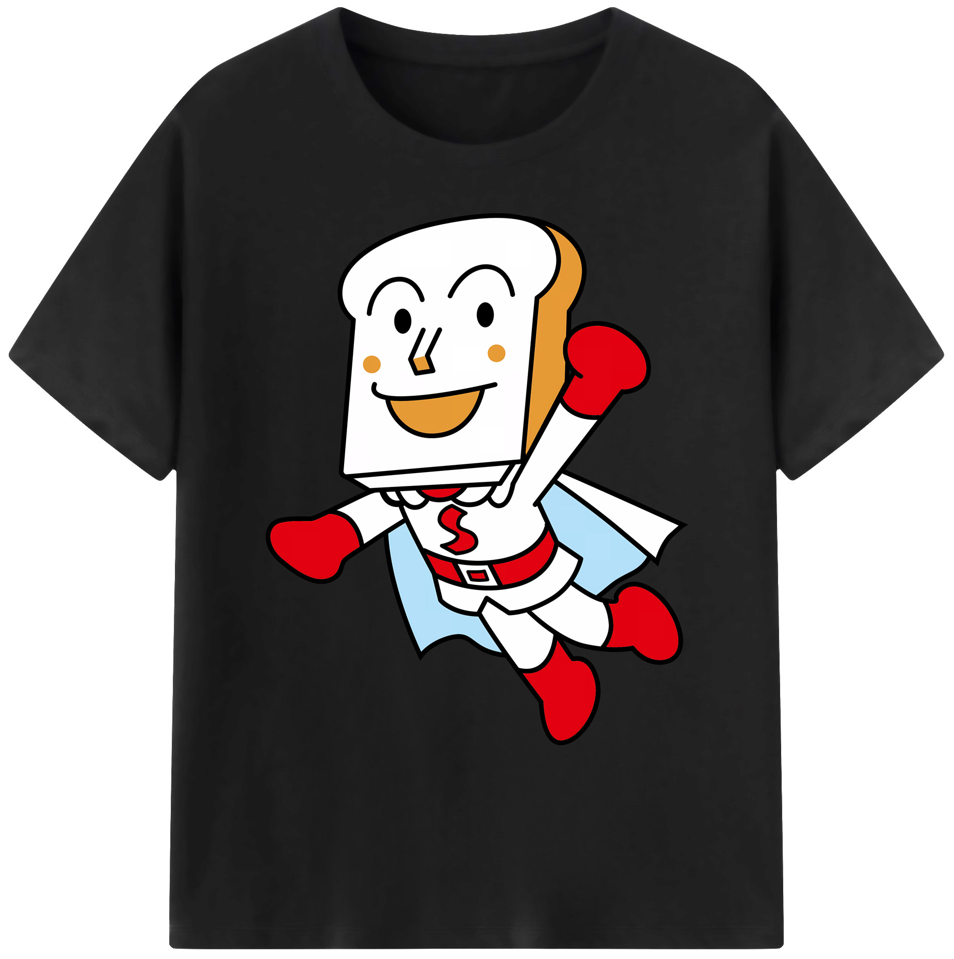 （画像用） アンパンマン Anpanman 綿100％ メンズ半袖Tシャツ｜肌触りやわらか＆通気性