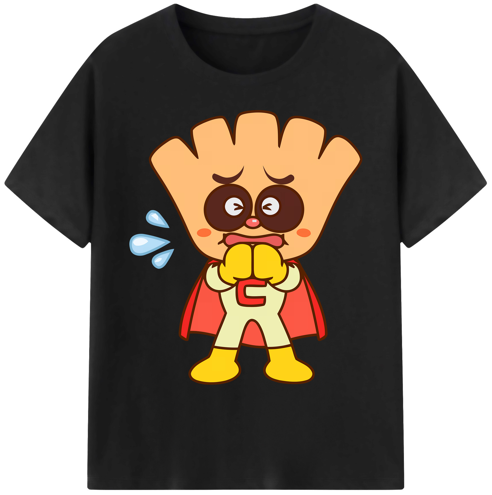 （画像用） アンパンマン Anpanman 綿100％ メンズ半袖Tシャツ｜肌触りやわらか＆通気性