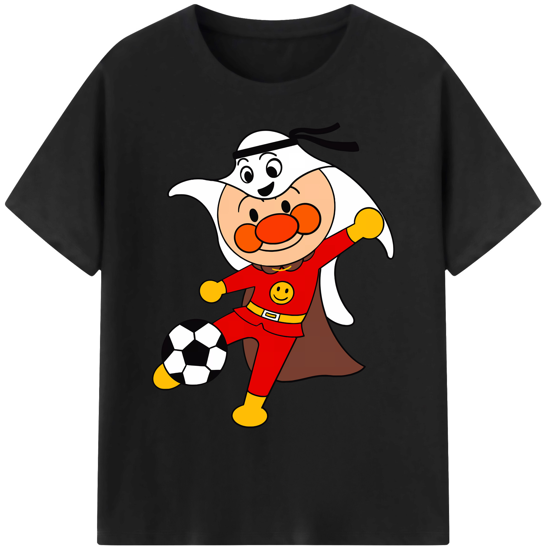 （画像用） アンパンマン Anpanman 綿100％ メンズ半袖Tシャツ｜肌触りやわらか＆通気性