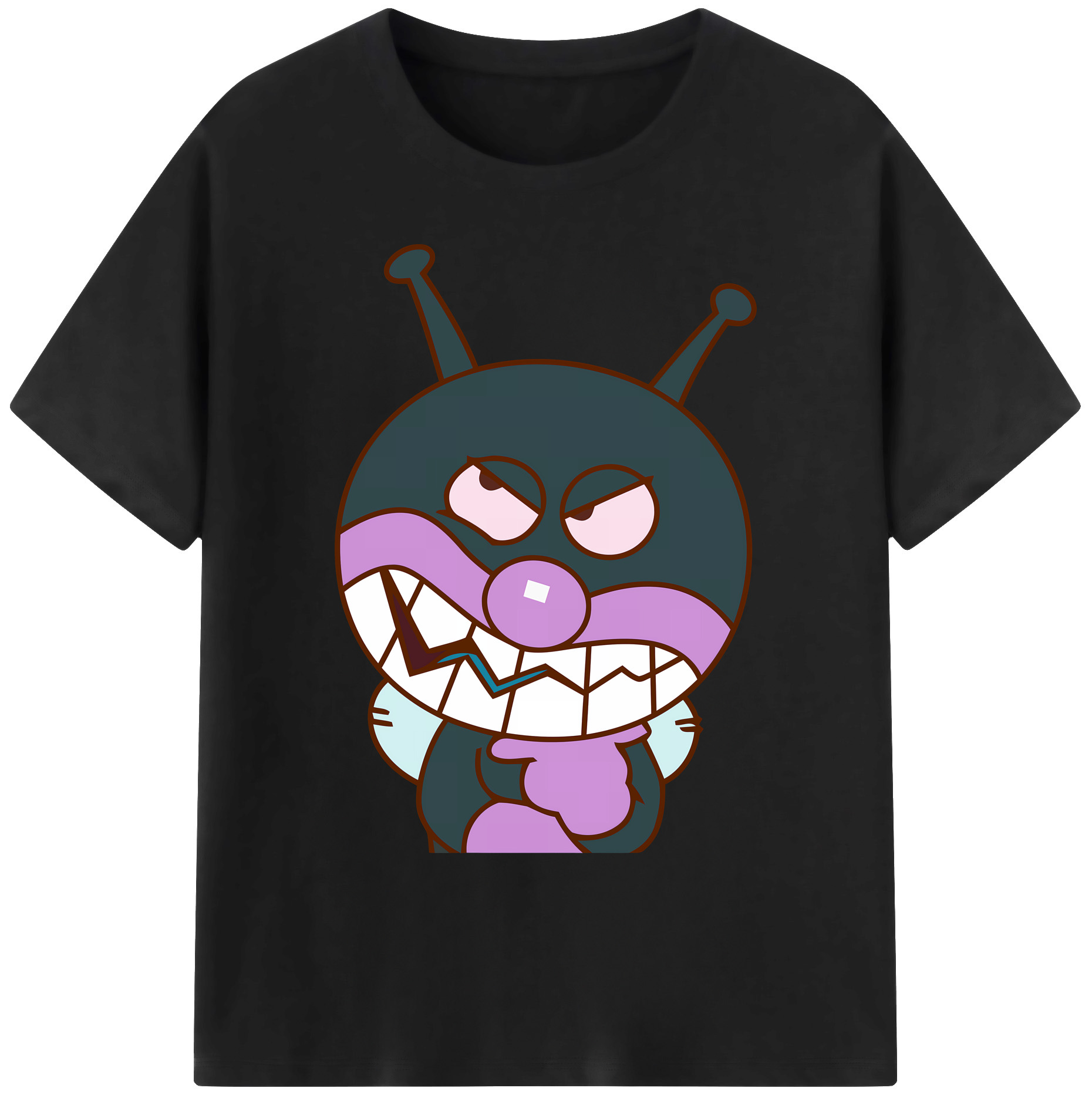 （画像用） アンパンマン Anpanman 綿100％ メンズ半袖Tシャツ｜肌触りやわらか＆通気性