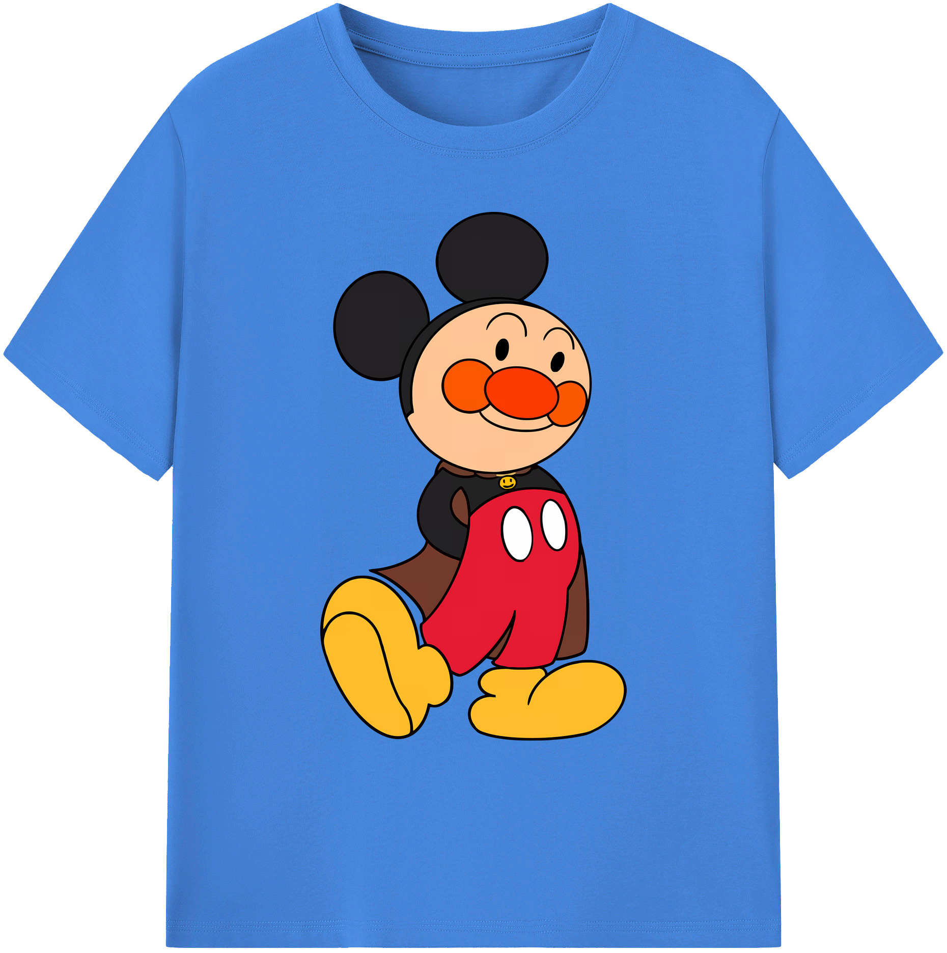 （画像用） アンパンマン Anpanman 綿100％ メンズ半袖Tシャツ｜肌触りやわらか＆通気性
