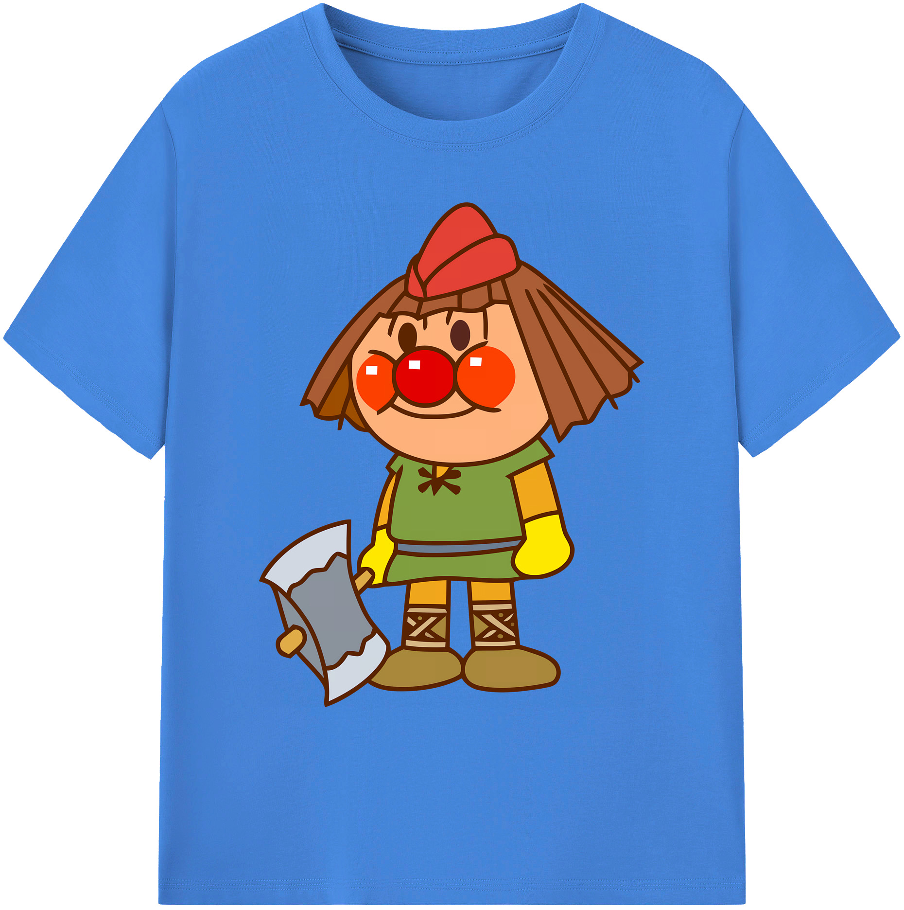 （画像用） アンパンマン Anpanman 綿100％ メンズ半袖Tシャツ｜肌触りやわらか＆通気性