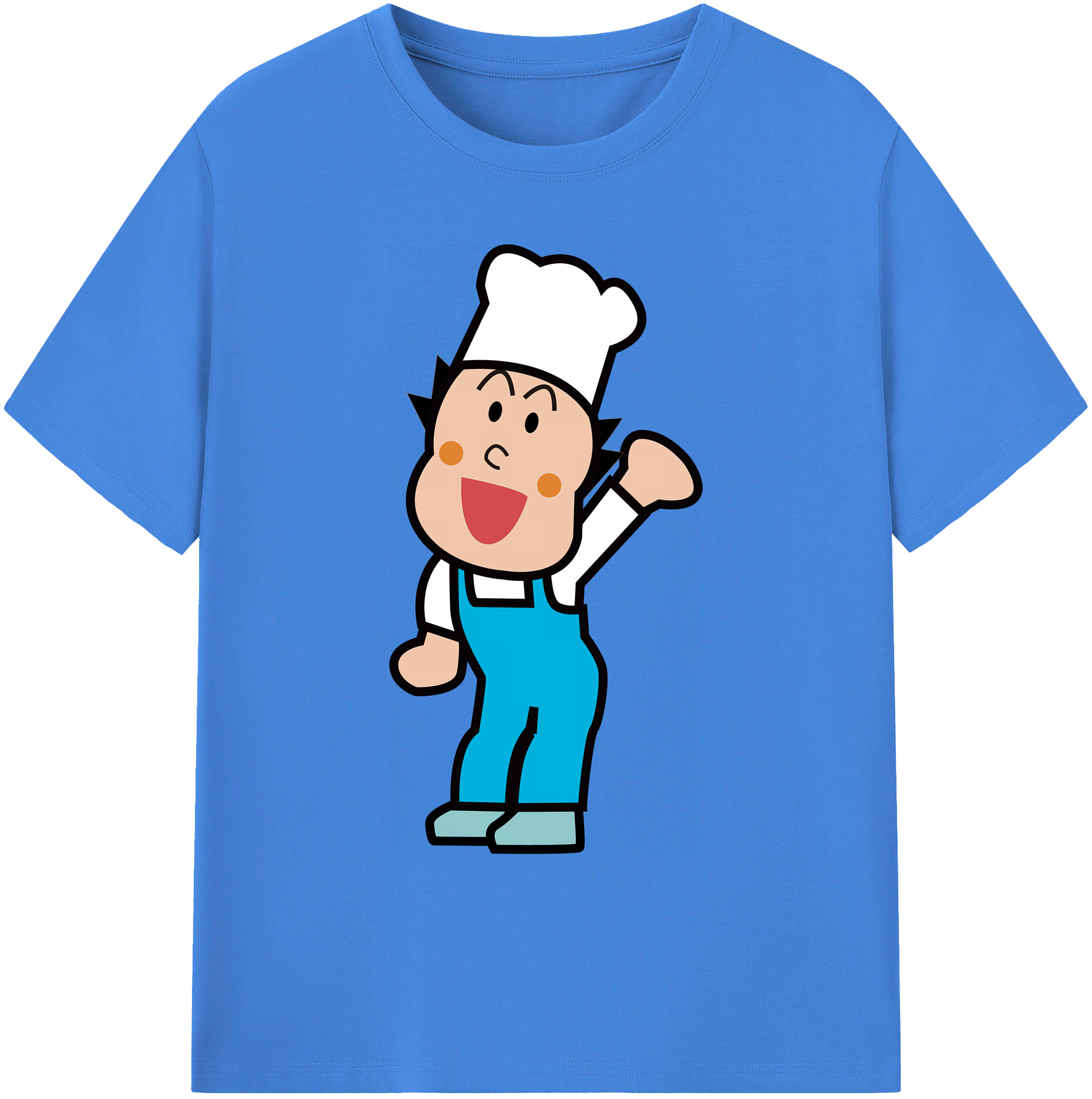 （画像用） アンパンマン Anpanman 綿100％ メンズ半袖Tシャツ｜肌触りやわらか＆通気性
