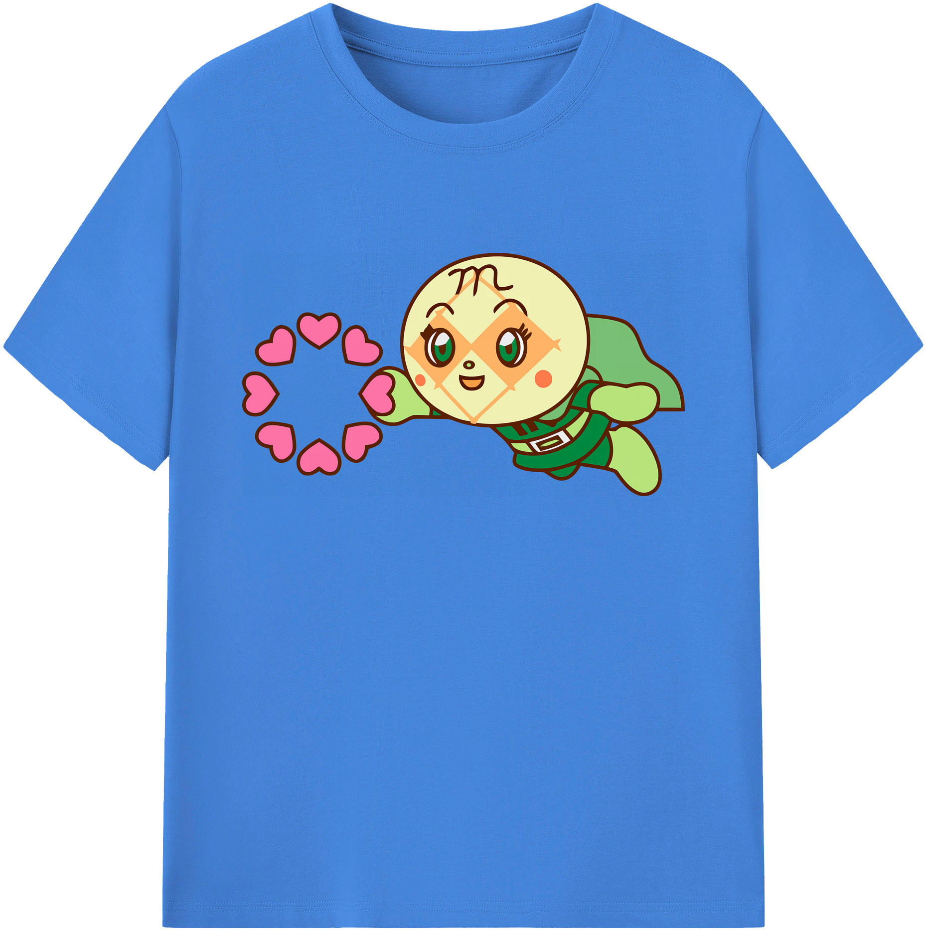 （画像用） アンパンマン Anpanman 綿100％ メンズ半袖Tシャツ｜肌触りやわらか＆通気性