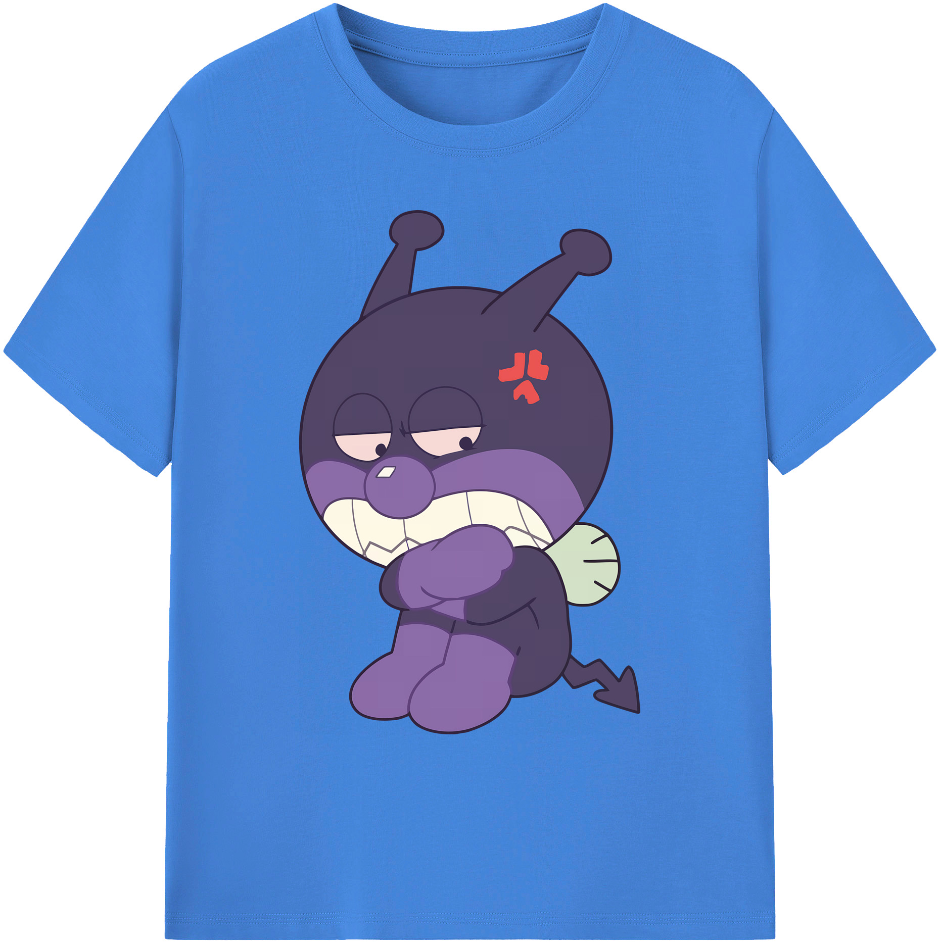 （画像用） アンパンマン Anpanman 綿100％ メンズ半袖Tシャツ｜肌触りやわらか＆通気性