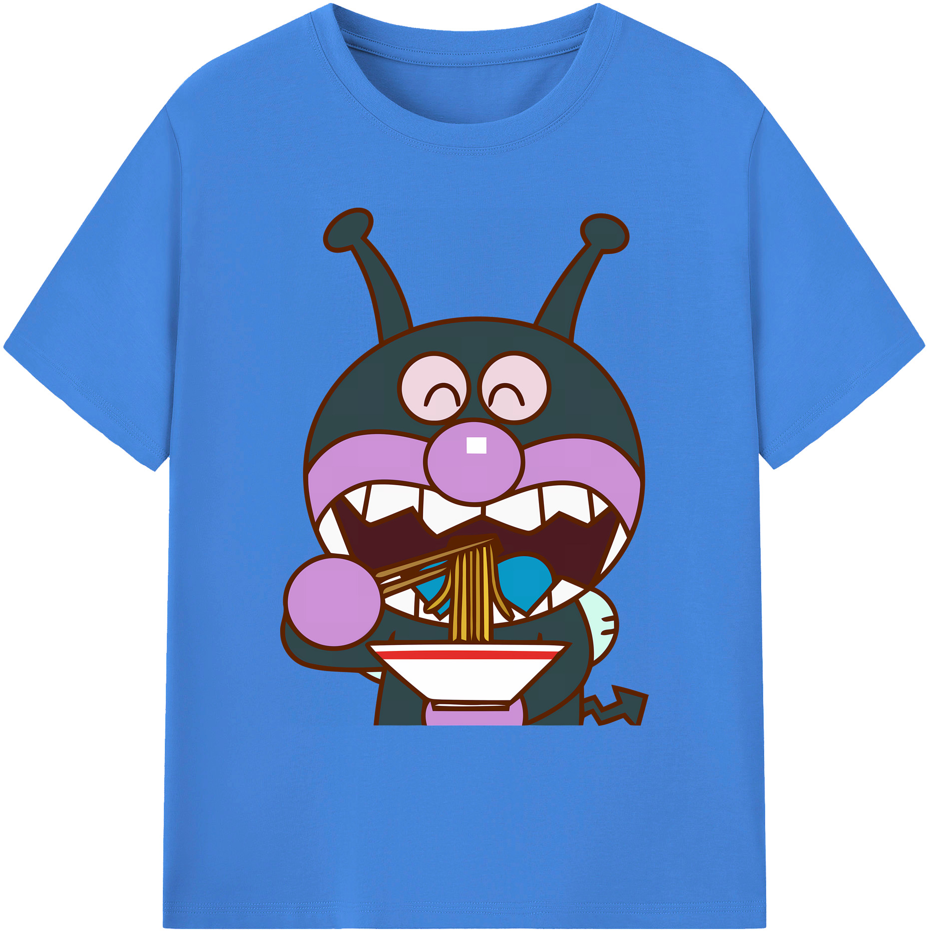 （画像用） アンパンマン Anpanman 綿100％ メンズ半袖Tシャツ｜肌触りやわらか＆通気性