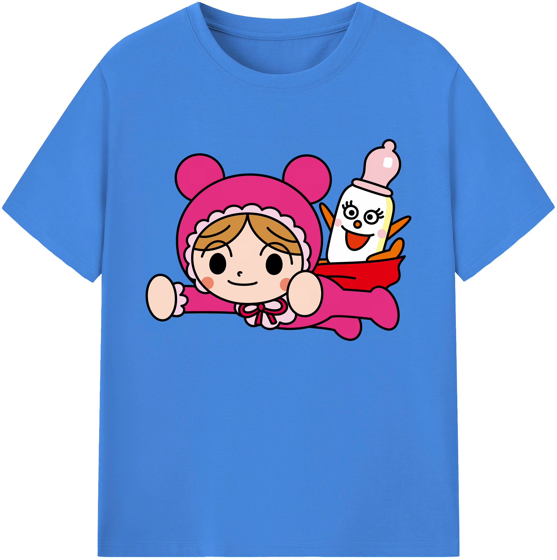 （画像用） アンパンマン Anpanman 綿100％ メンズ半袖Tシャツ｜肌触りやわらか＆通気性