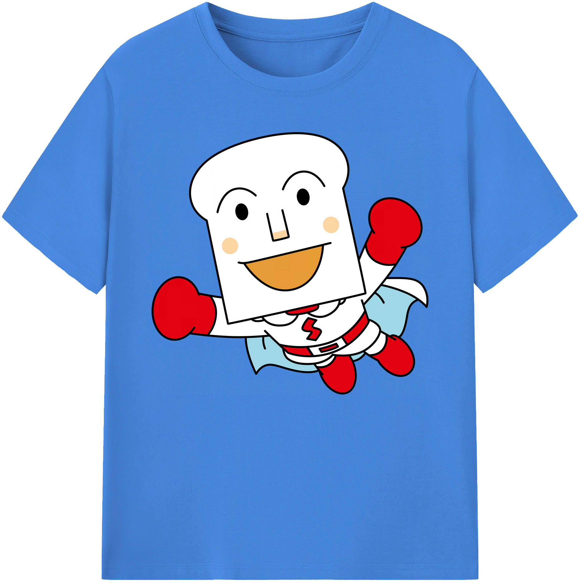 （画像用） アンパンマン Anpanman 綿100％ メンズ半袖Tシャツ｜肌触りやわらか＆通気性