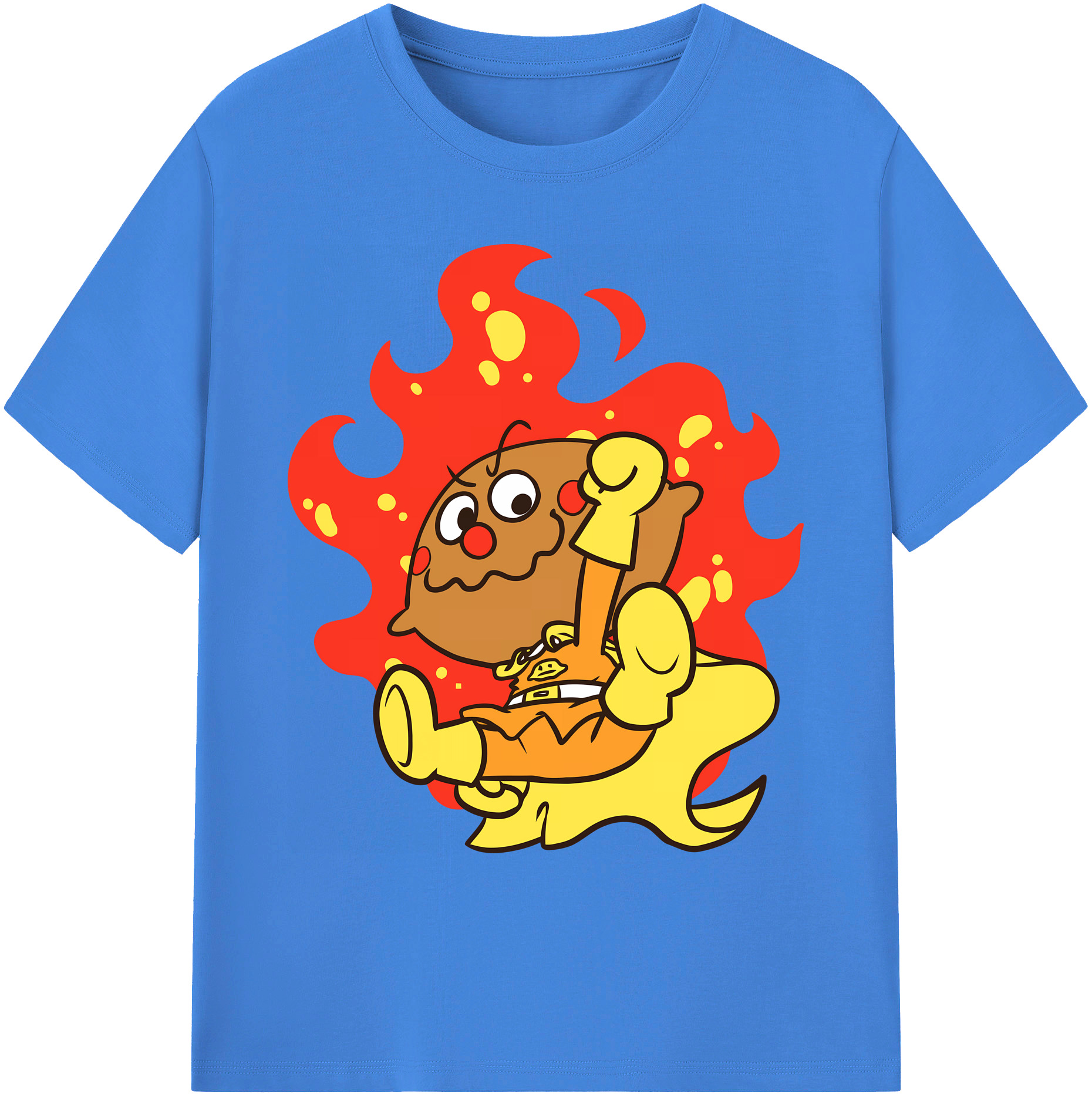 （画像用） アンパンマン Anpanman 綿100％ メンズ半袖Tシャツ｜肌触りやわらか＆通気性