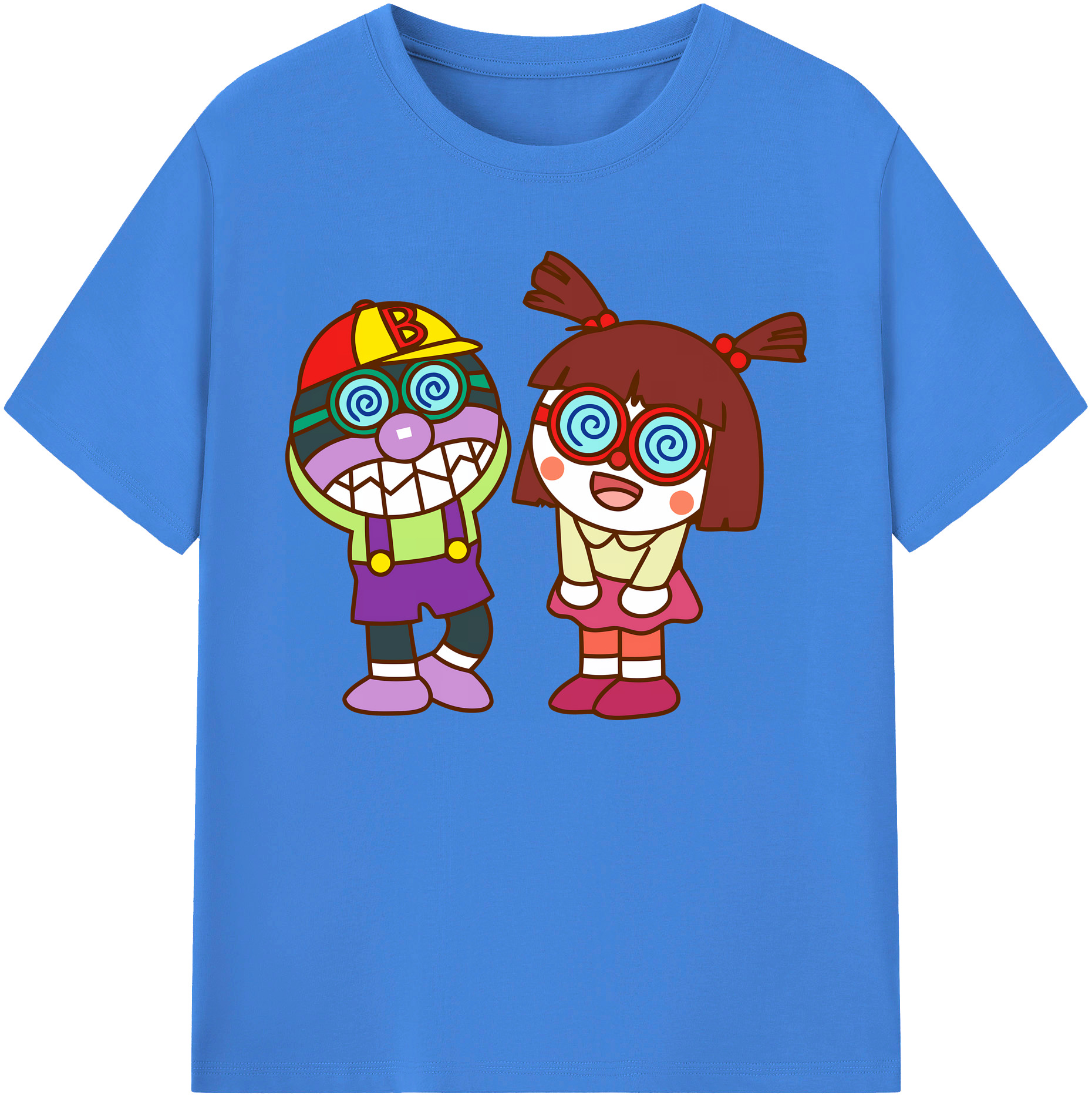 （画像用） アンパンマン Anpanman 綿100％ メンズ半袖Tシャツ｜肌触りやわらか＆通気性
