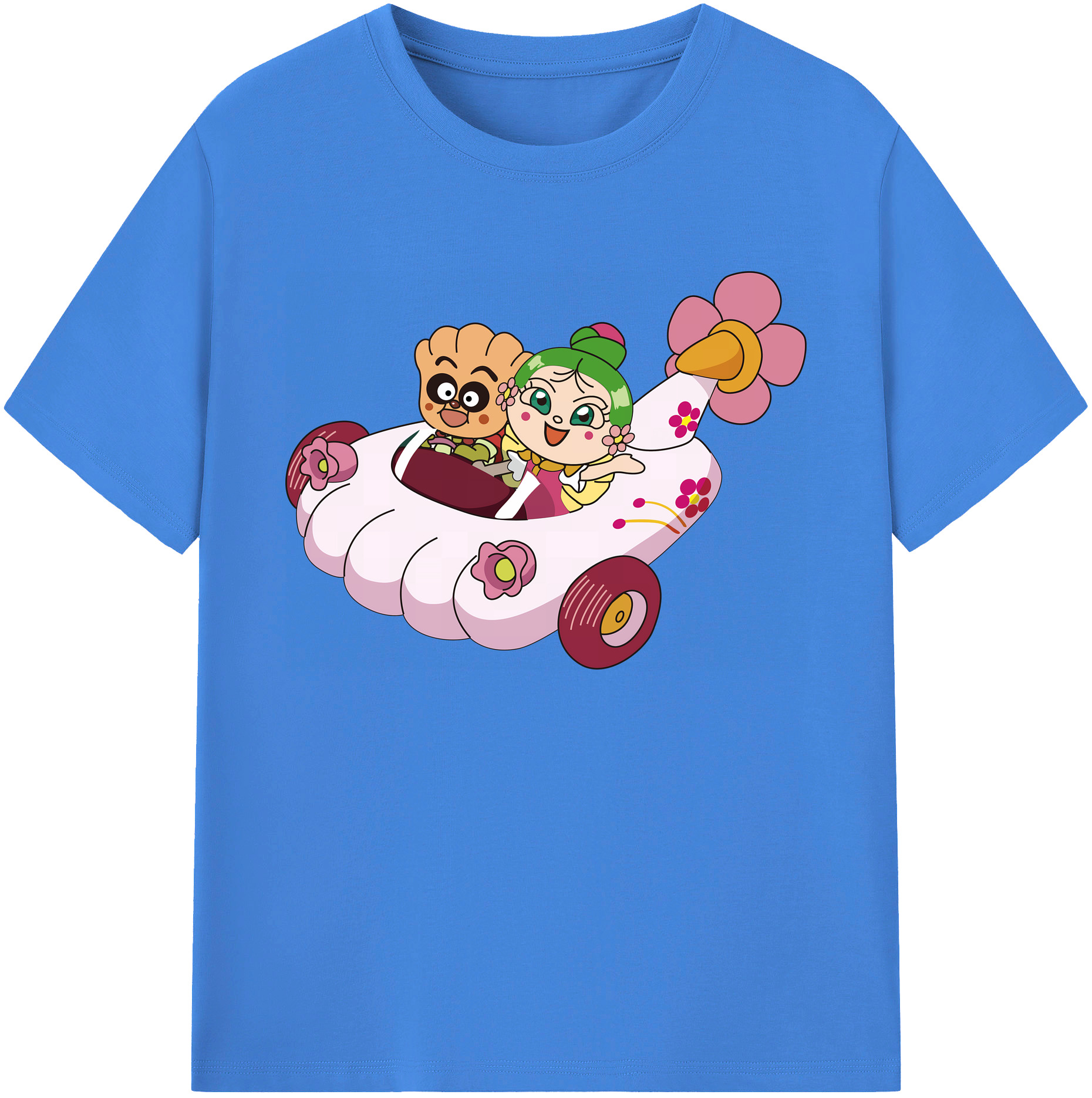 （画像用） アンパンマン Anpanman 綿100％ メンズ半袖Tシャツ｜肌触りやわらか＆通気性