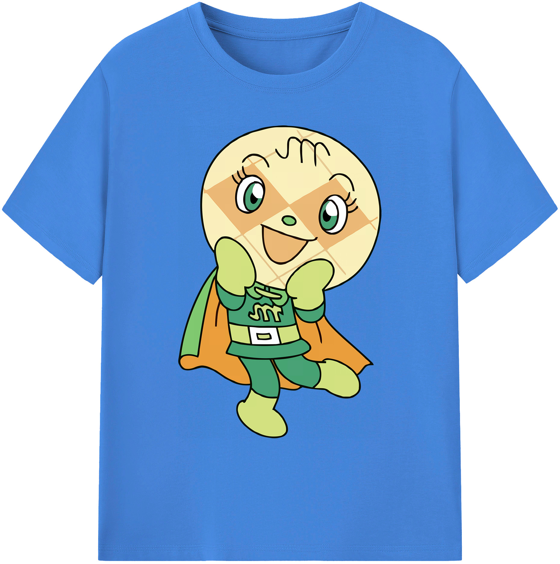 （画像用） アンパンマン Anpanman 綿100％ メンズ半袖Tシャツ｜肌触りやわらか＆通気性