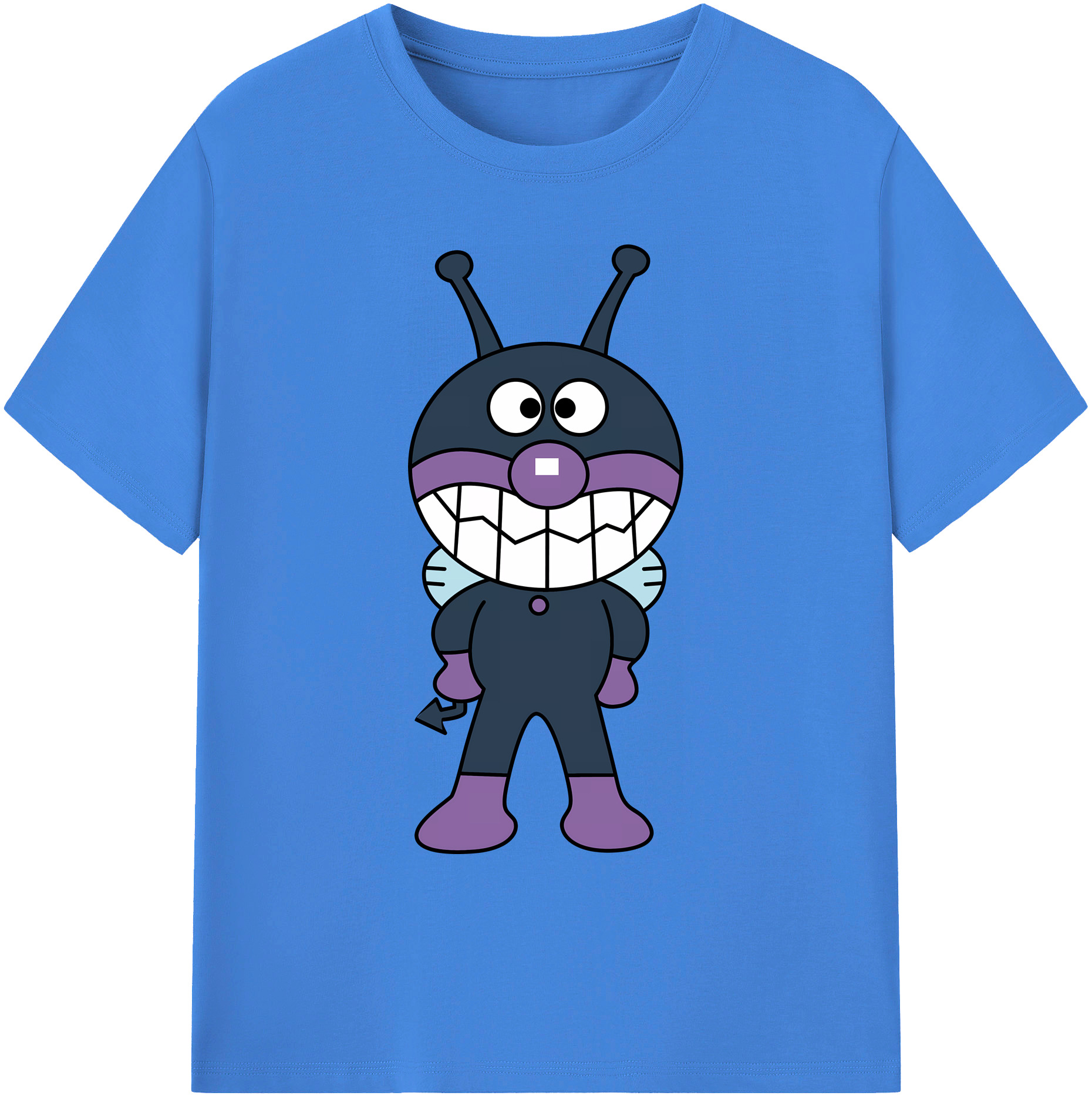 （画像用） アンパンマン Anpanman 綿100％ メンズ半袖Tシャツ｜肌触りやわらか＆通気性
