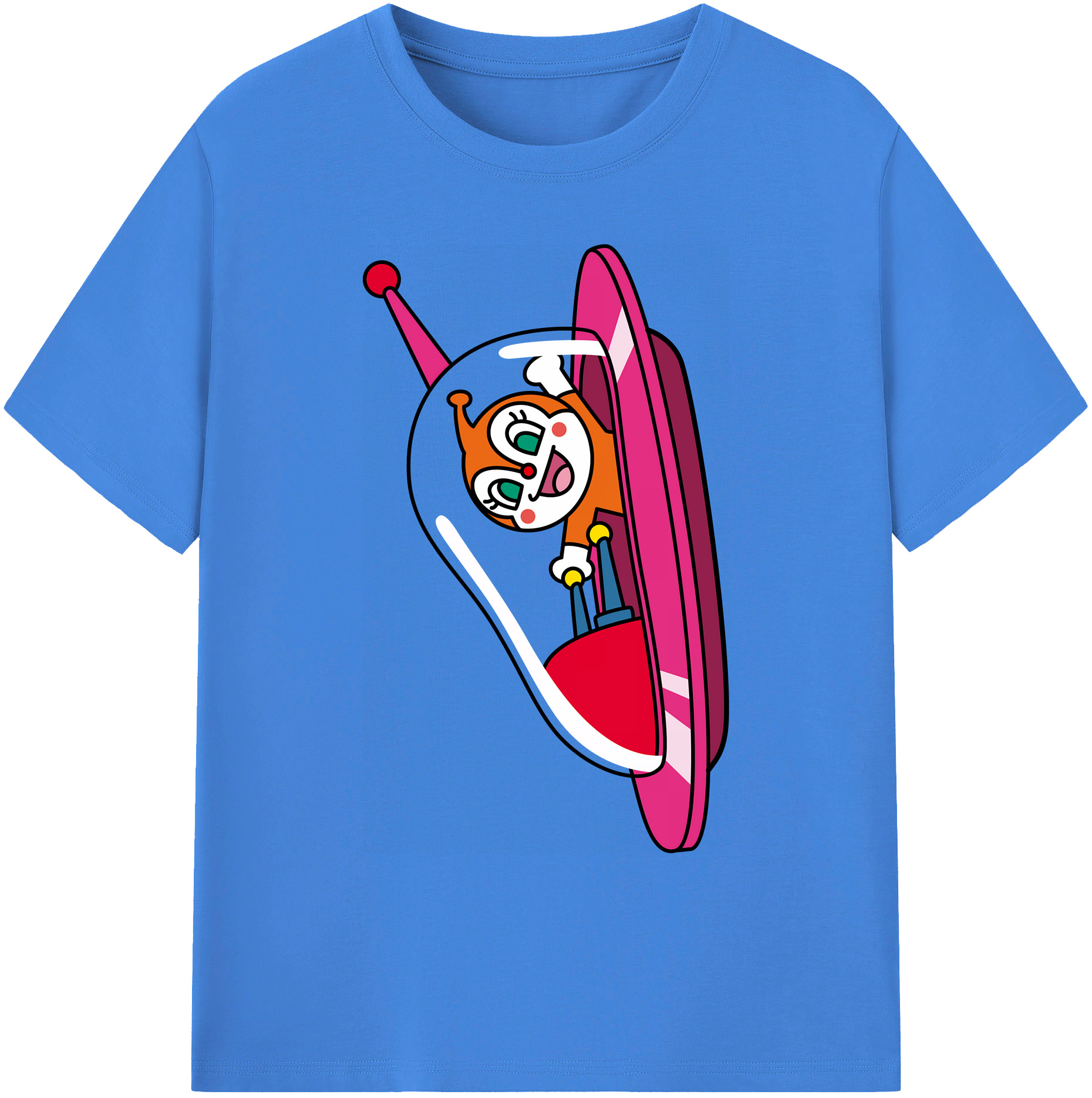 （画像用） アンパンマン Anpanman 綿100％ メンズ半袖Tシャツ｜肌触りやわらか＆通気性