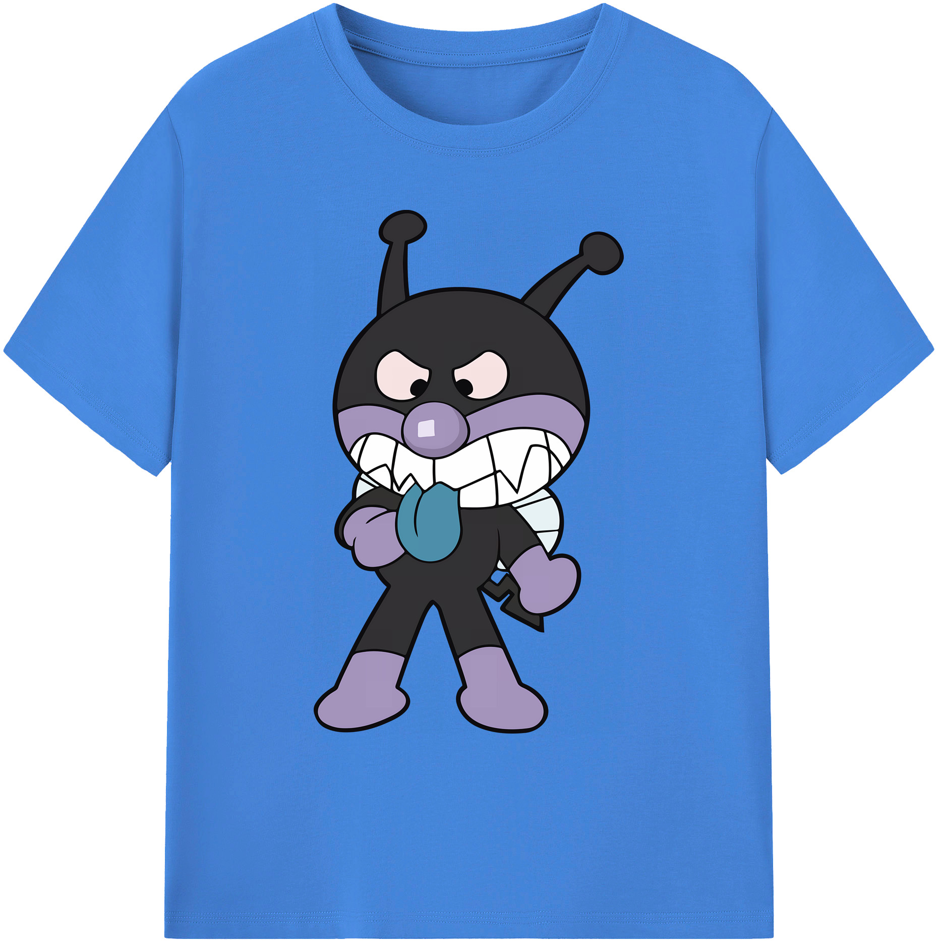 （画像用） アンパンマン Anpanman 綿100％ メンズ半袖Tシャツ｜肌触りやわらか＆通気性