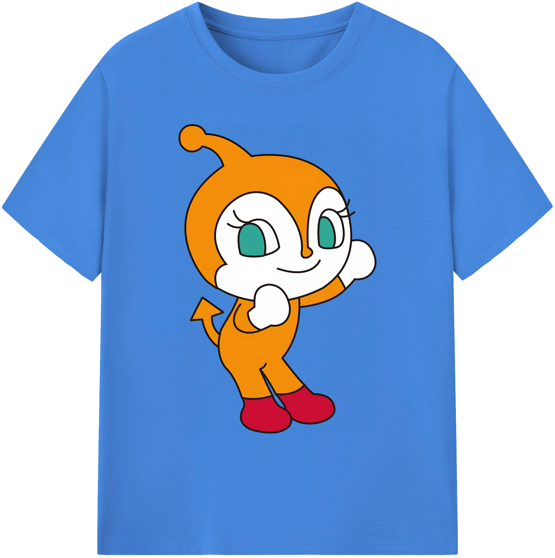 （画像用） アンパンマン Anpanman 綿100％ メンズ半袖Tシャツ｜肌触りやわらか＆通気性