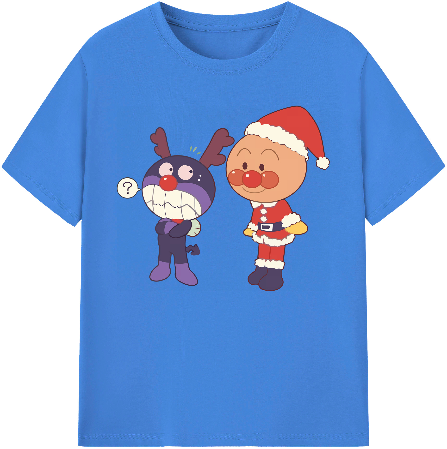 （画像用） アンパンマン Anpanman 綿100％ メンズ半袖Tシャツ｜肌触りやわらか＆通気性