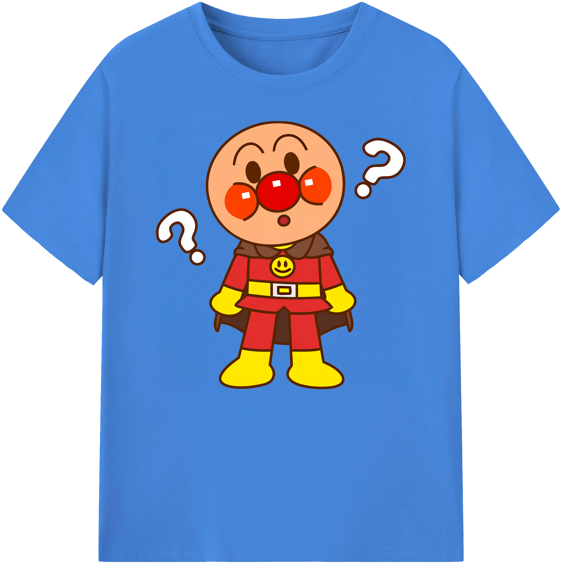 （画像用） アンパンマン Anpanman 綿100％ メンズ半袖Tシャツ｜肌触りやわらか＆通気性