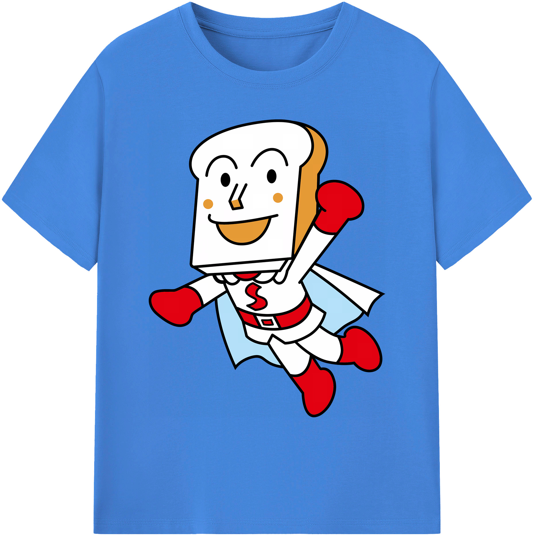 （画像用） アンパンマン Anpanman 綿100％ メンズ半袖Tシャツ｜肌触りやわらか＆通気性