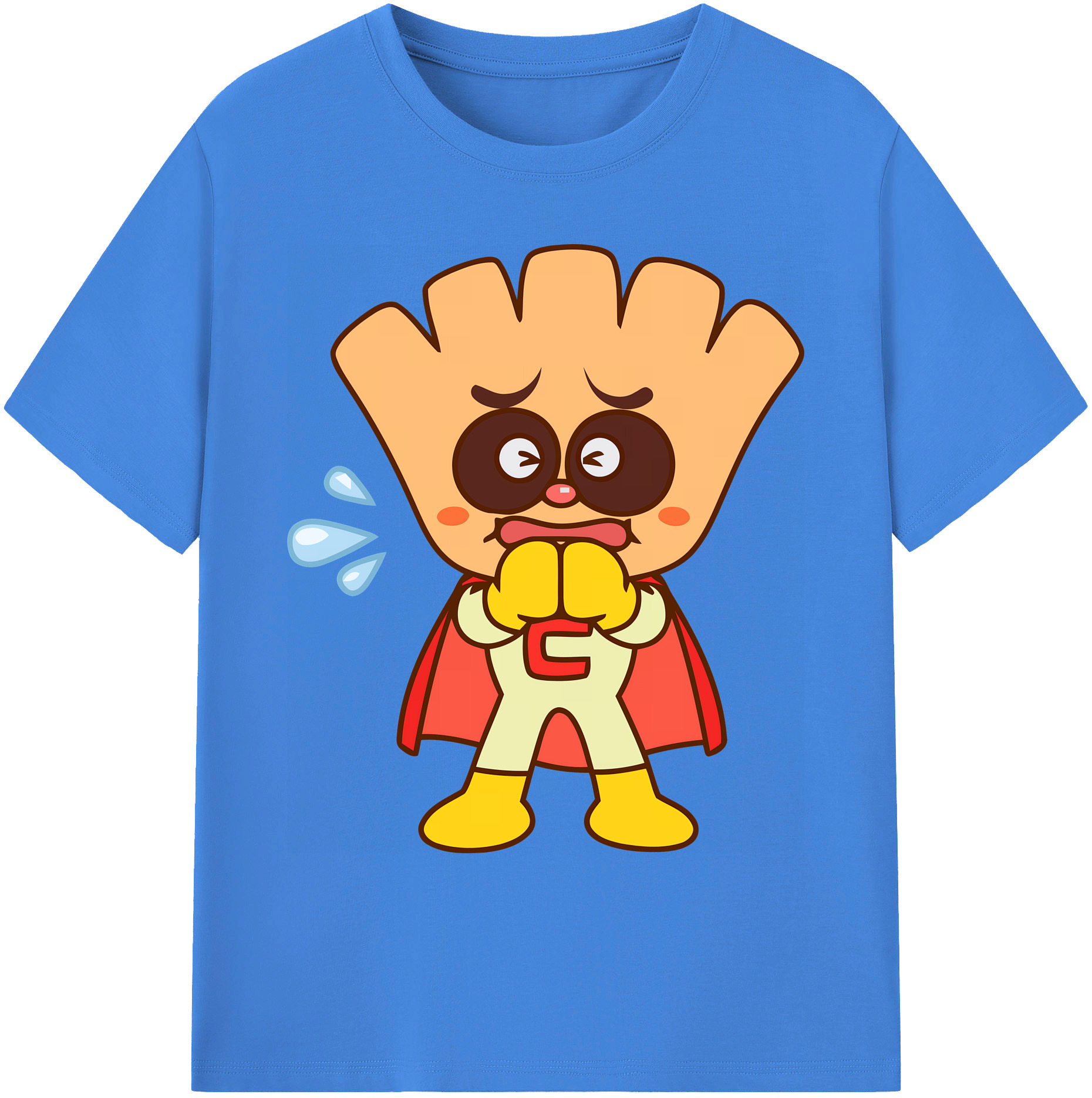 （画像用） アンパンマン Anpanman 綿100％ メンズ半袖Tシャツ｜肌触りやわらか＆通気性