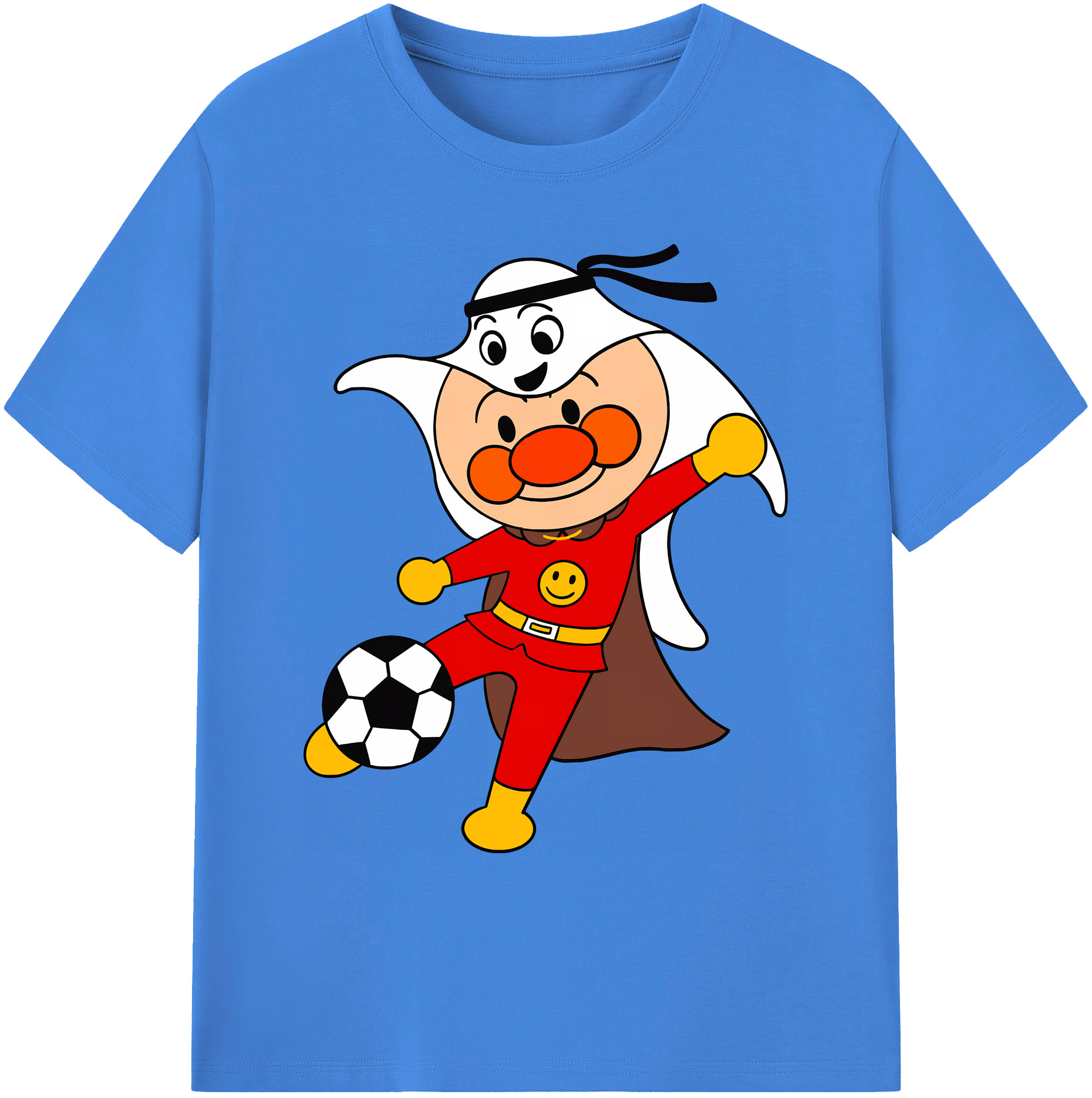 （画像用） アンパンマン Anpanman 綿100％ メンズ半袖Tシャツ｜肌触りやわらか＆通気性