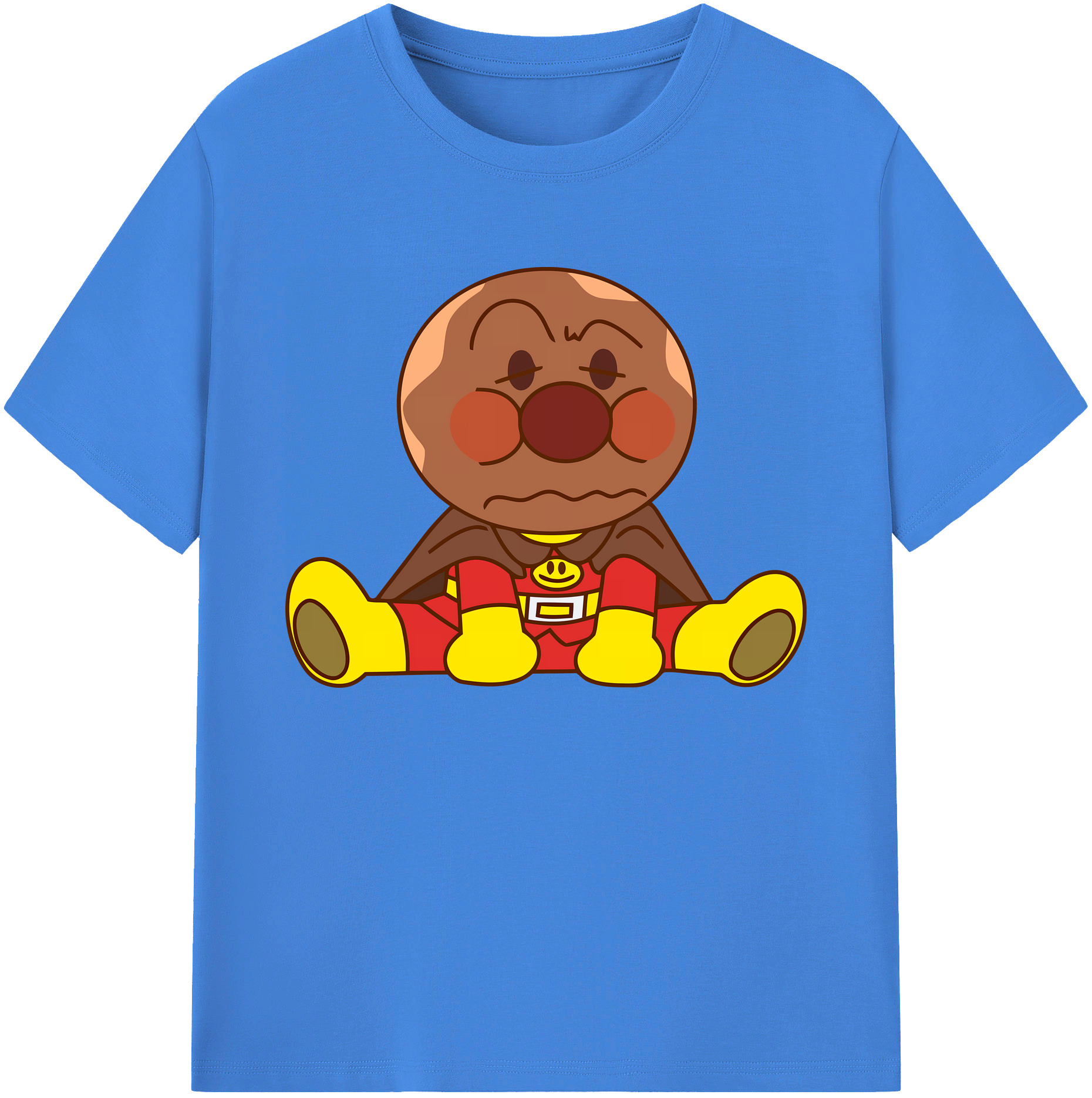 （画像用） アンパンマン Anpanman 綿100％ メンズ半袖Tシャツ｜肌触りやわらか＆通気性