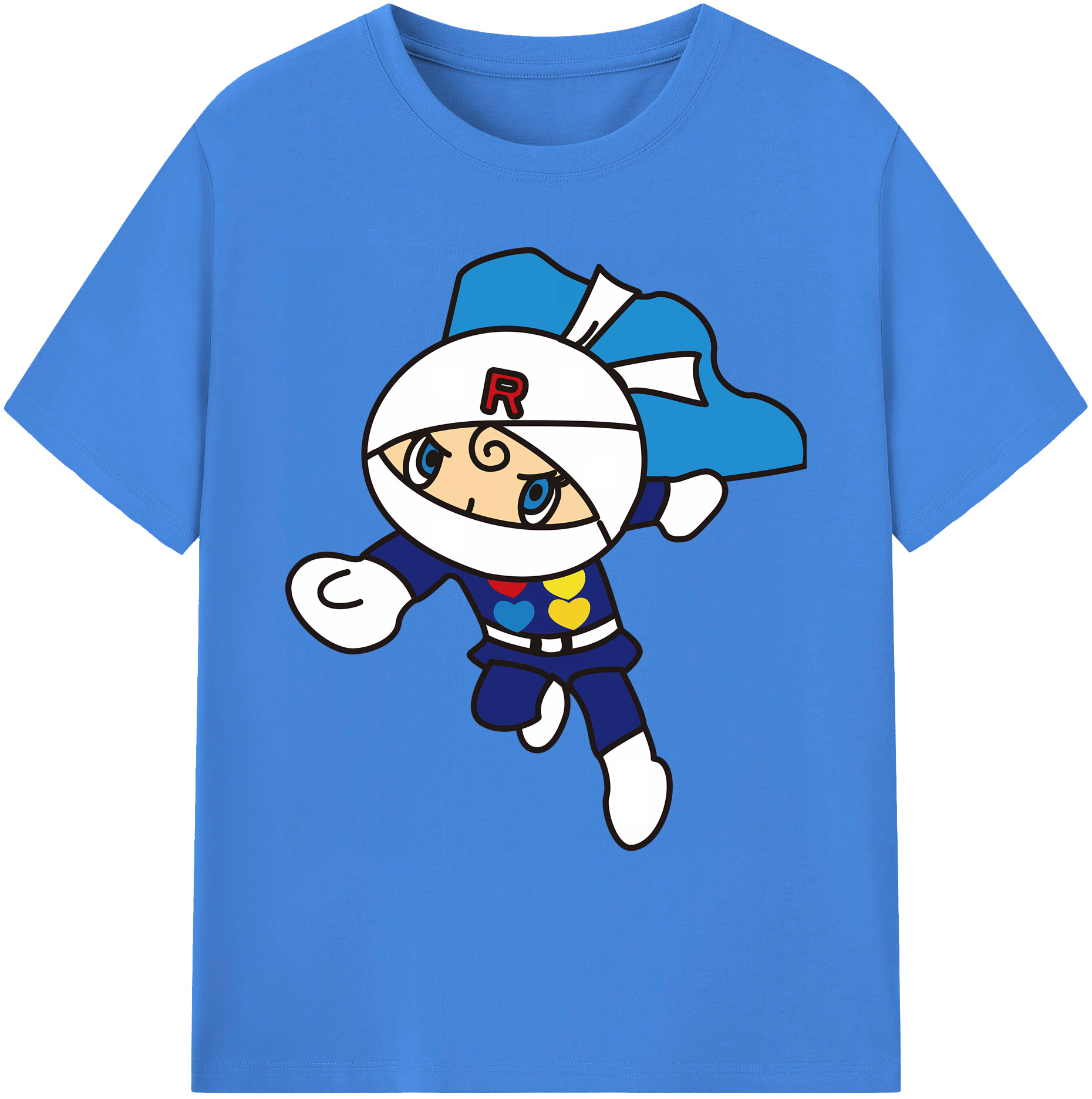 （画像用） アンパンマン Anpanman 綿100％ メンズ半袖Tシャツ｜肌触りやわらか＆通気性