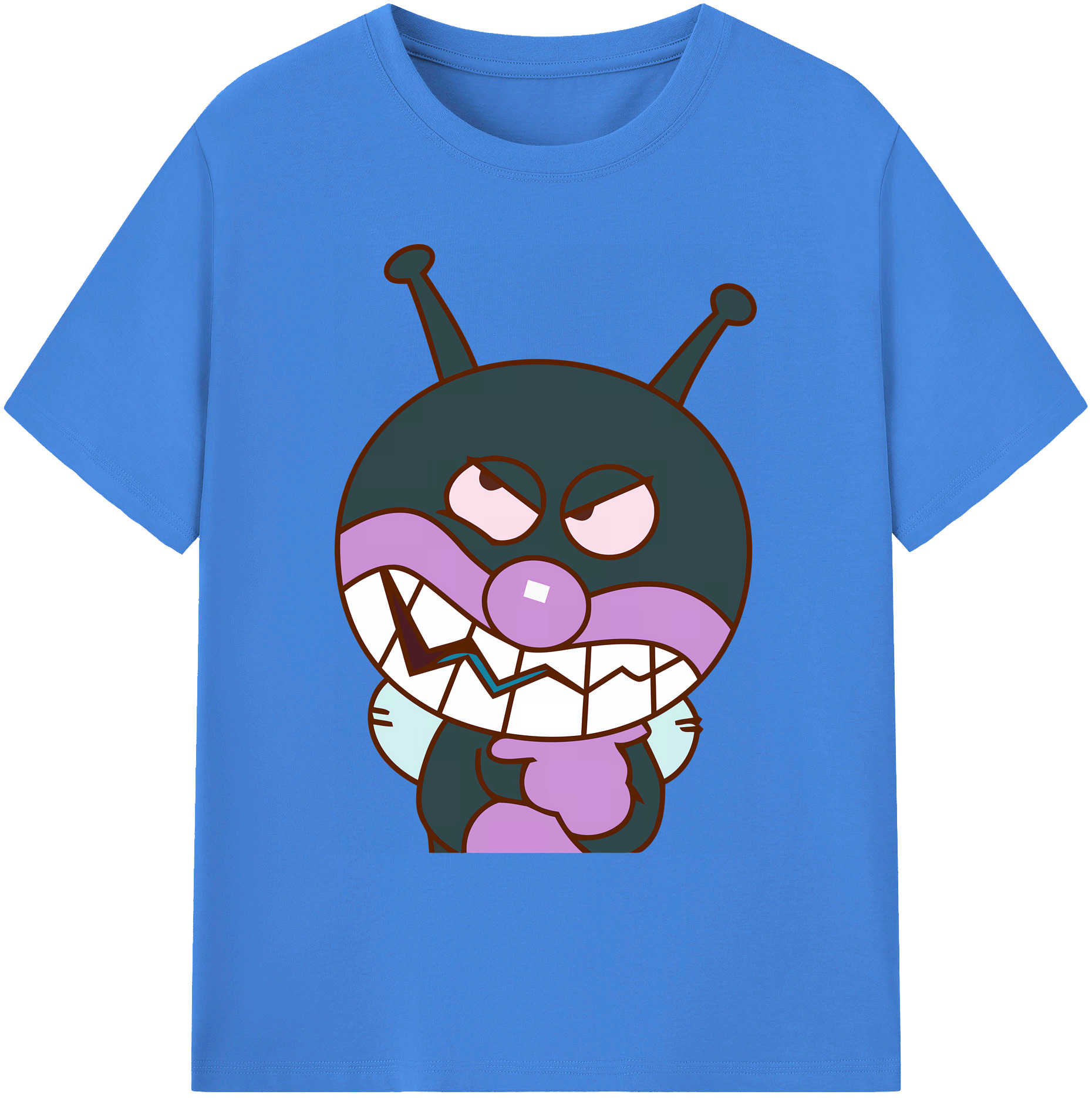 （画像用） アンパンマン Anpanman 綿100％ メンズ半袖Tシャツ｜肌触りやわらか＆通気性