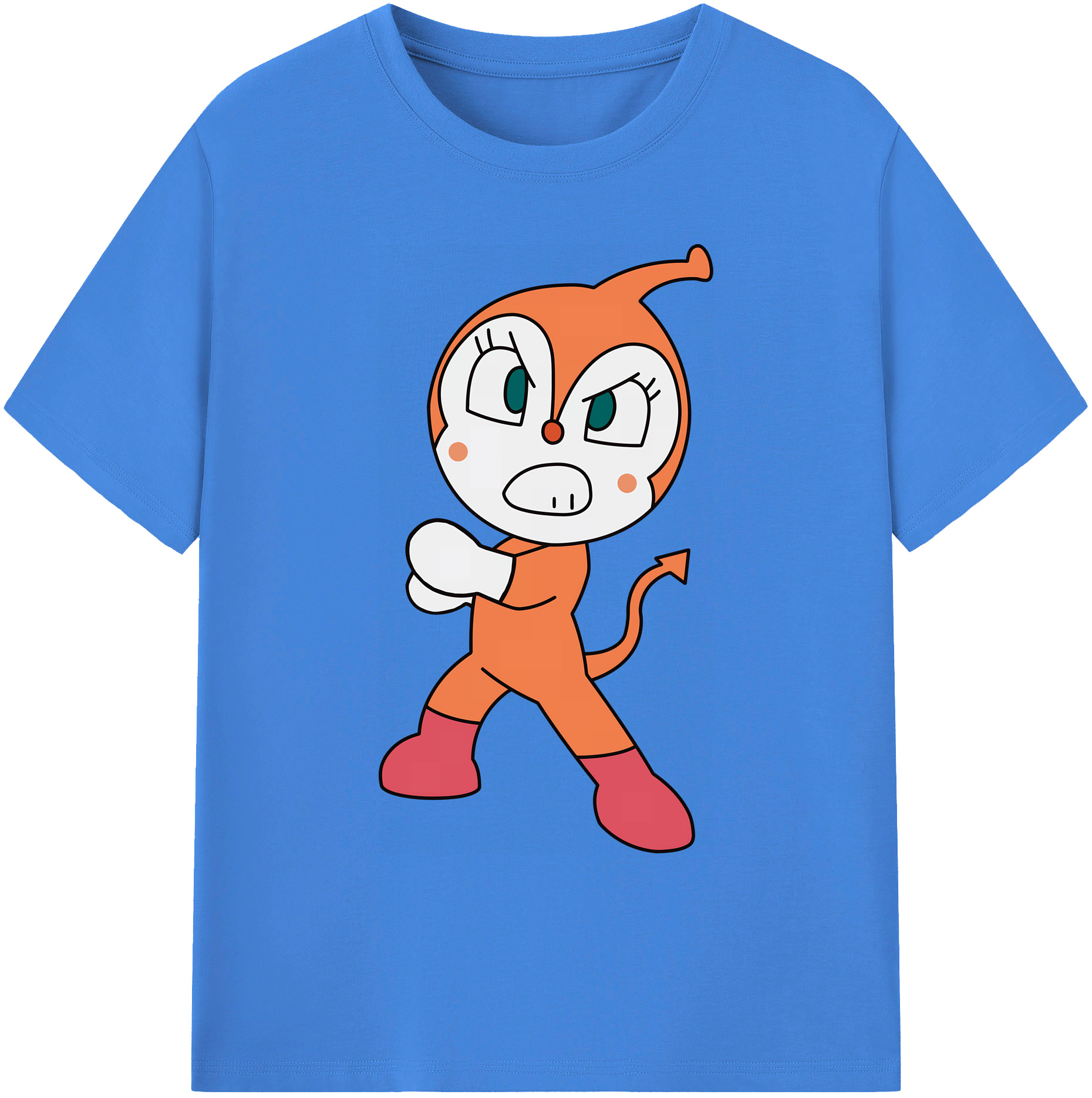 （画像用） アンパンマン Anpanman 綿100％ メンズ半袖Tシャツ｜肌触りやわらか＆通気性