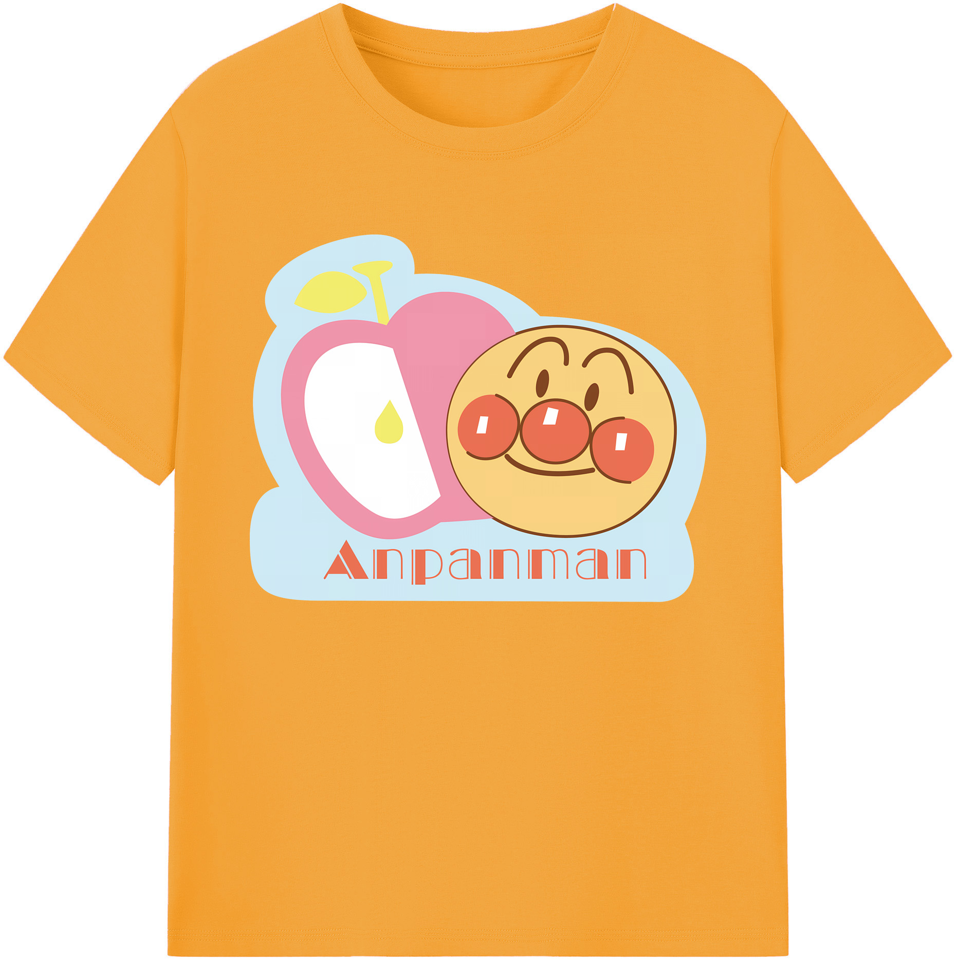（画像用） アンパンマン Anpanman 綿100％ メンズ半袖Tシャツ｜肌触りやわらか＆通気性