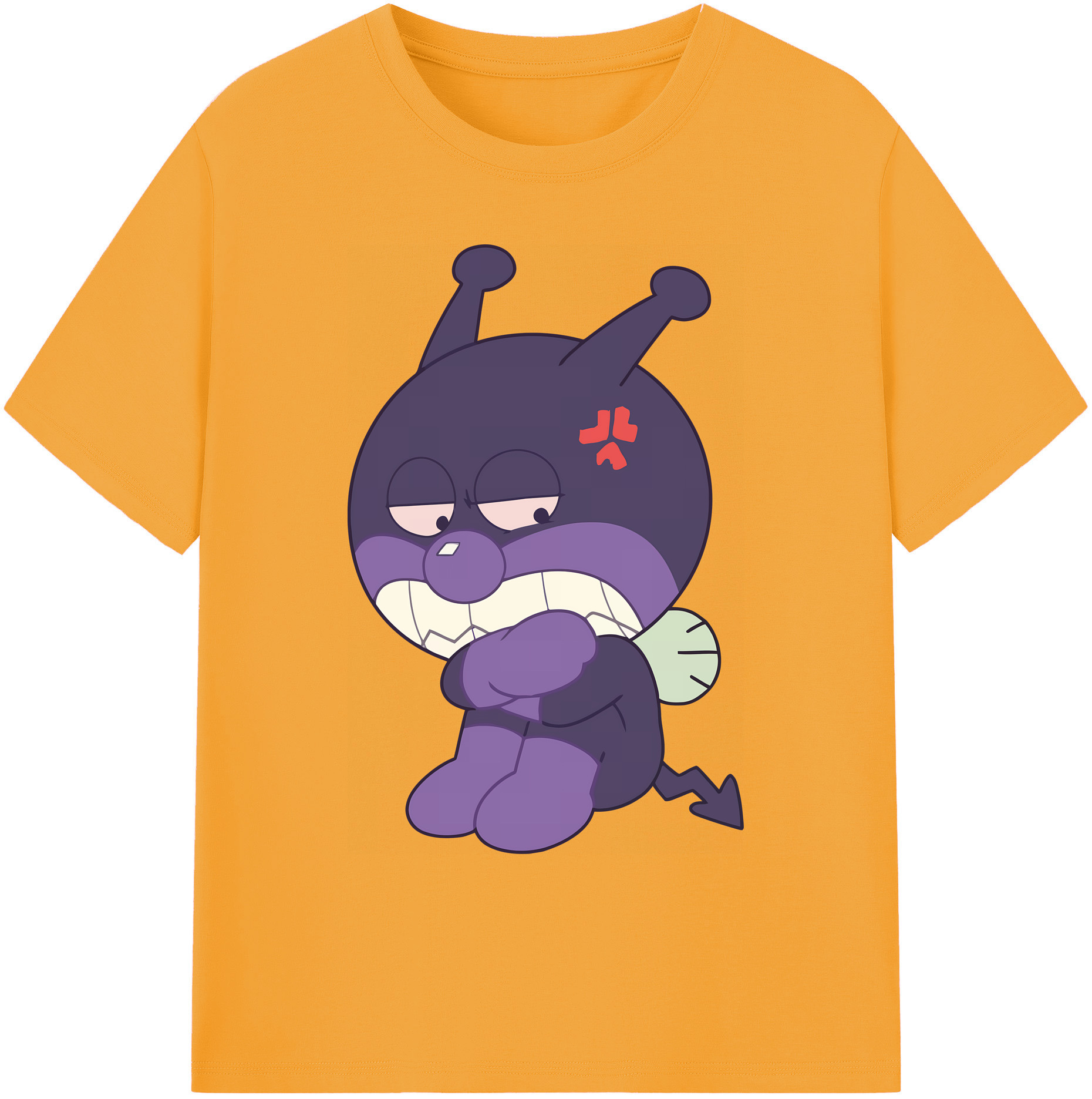 （画像用） アンパンマン Anpanman 綿100％ メンズ半袖Tシャツ｜肌触りやわらか＆通気性