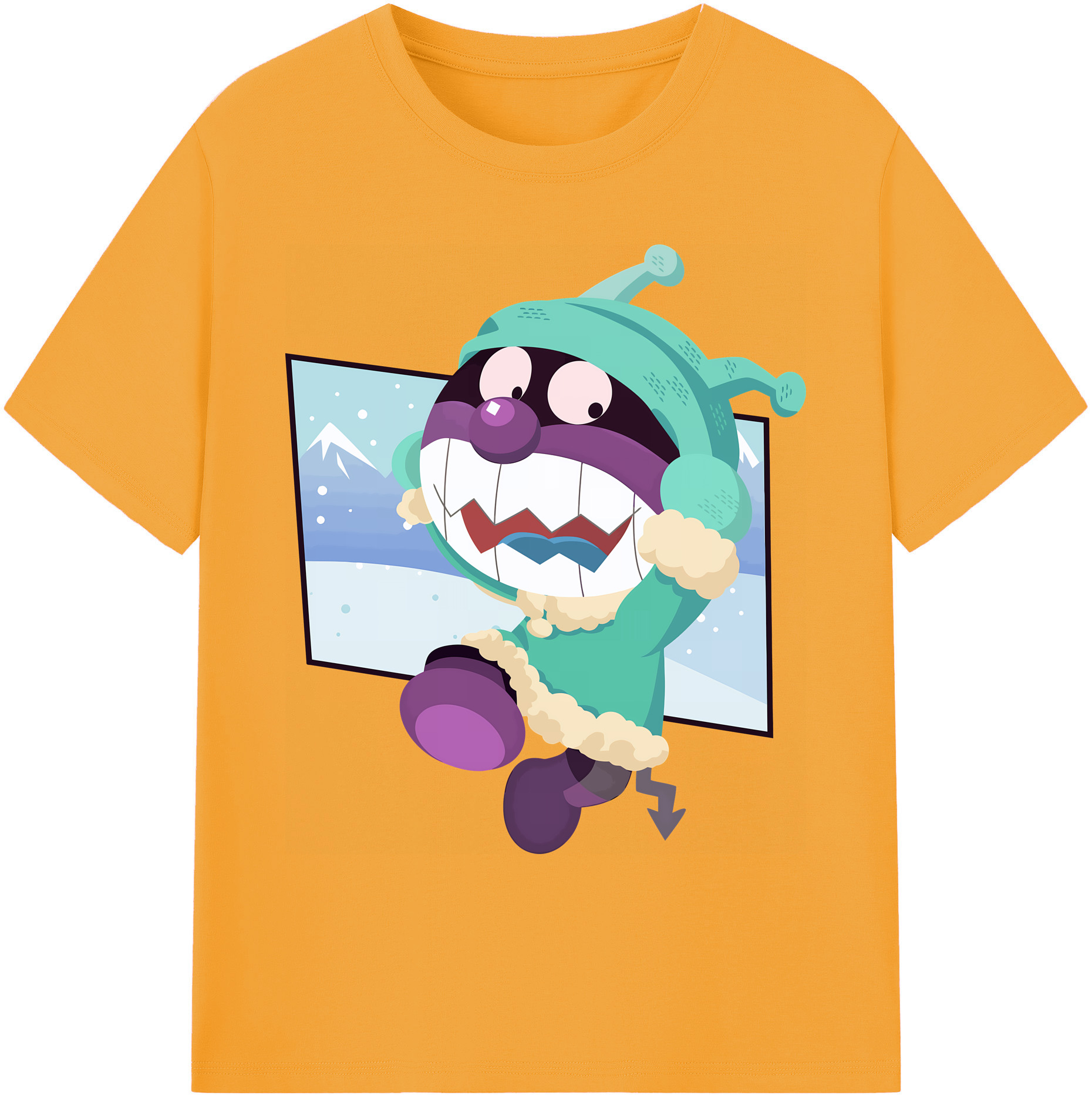 （画像用） アンパンマン Anpanman 綿100％ メンズ半袖Tシャツ｜肌触りやわらか＆通気性