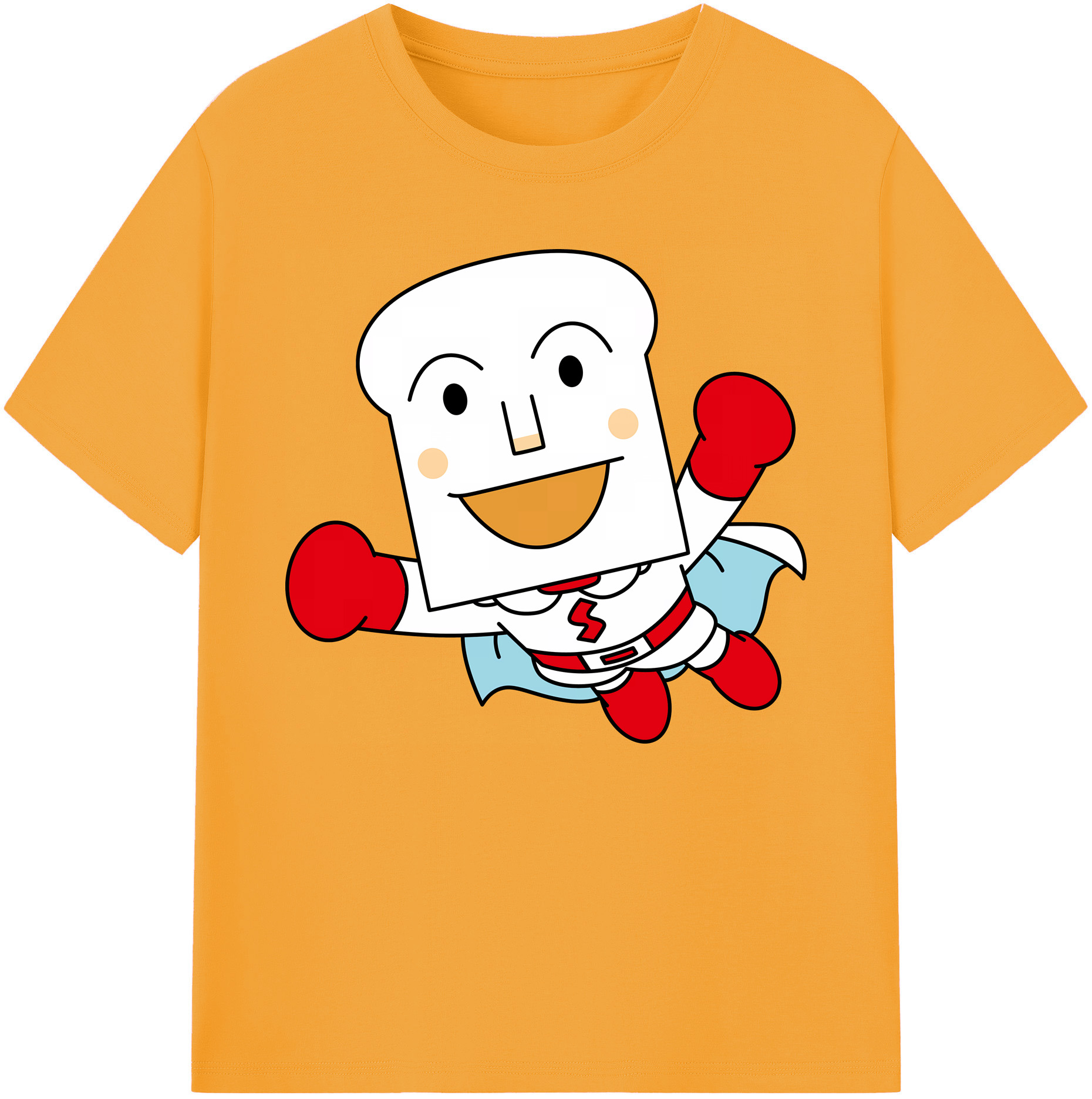 （画像用） アンパンマン Anpanman 綿100％ メンズ半袖Tシャツ｜肌触りやわらか＆通気性