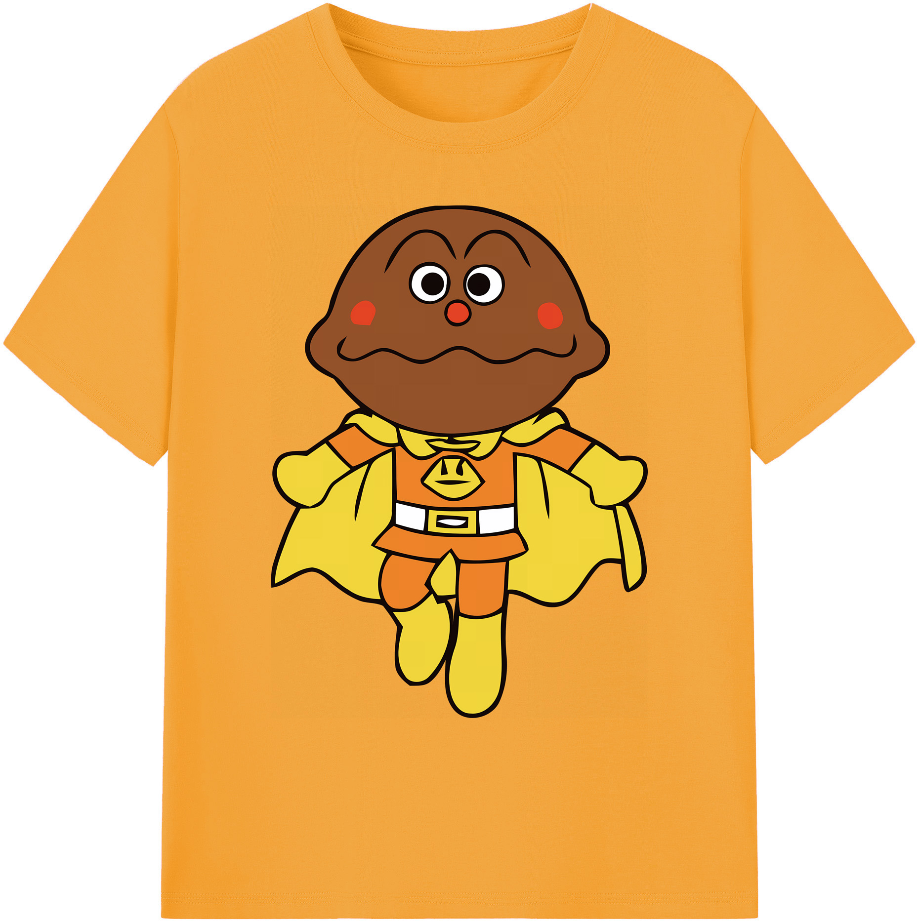 （画像用） アンパンマン Anpanman 綿100％ メンズ半袖Tシャツ｜肌触りやわらか＆通気性