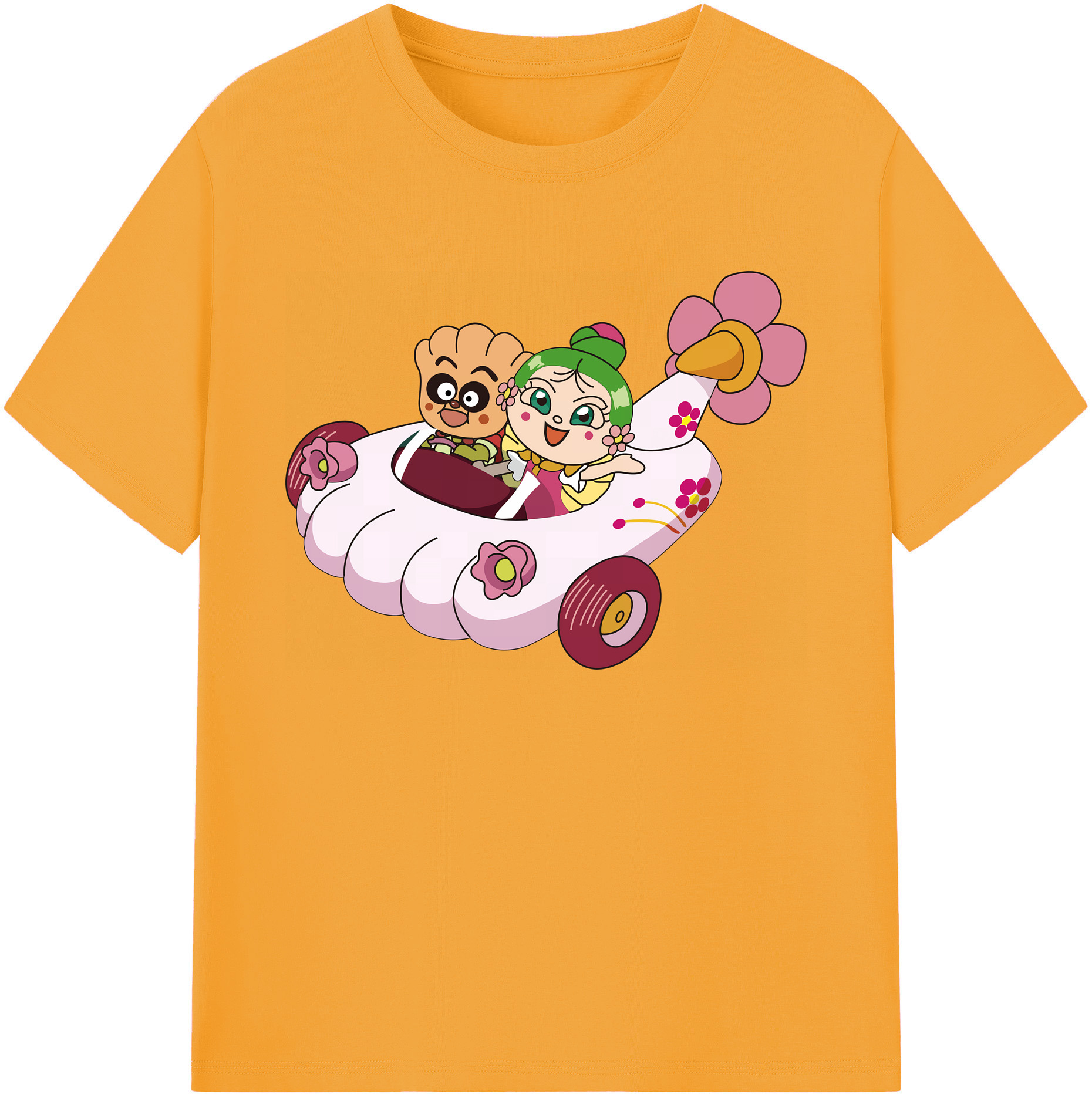 （画像用） アンパンマン Anpanman 綿100％ メンズ半袖Tシャツ｜肌触りやわらか＆通気性