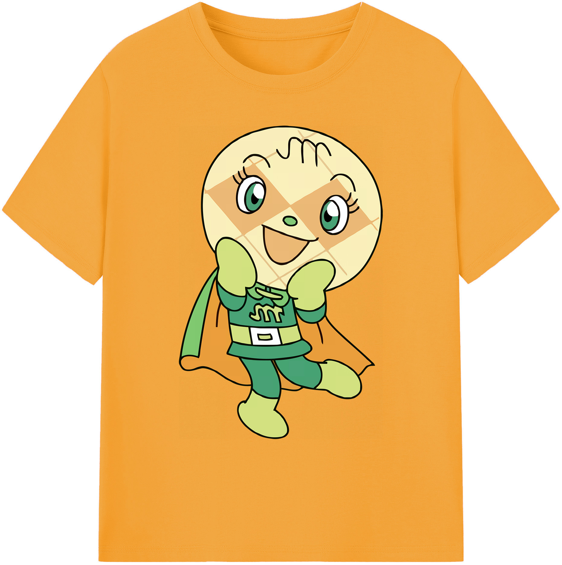 （画像用） アンパンマン Anpanman 綿100％ メンズ半袖Tシャツ｜肌触りやわらか＆通気性