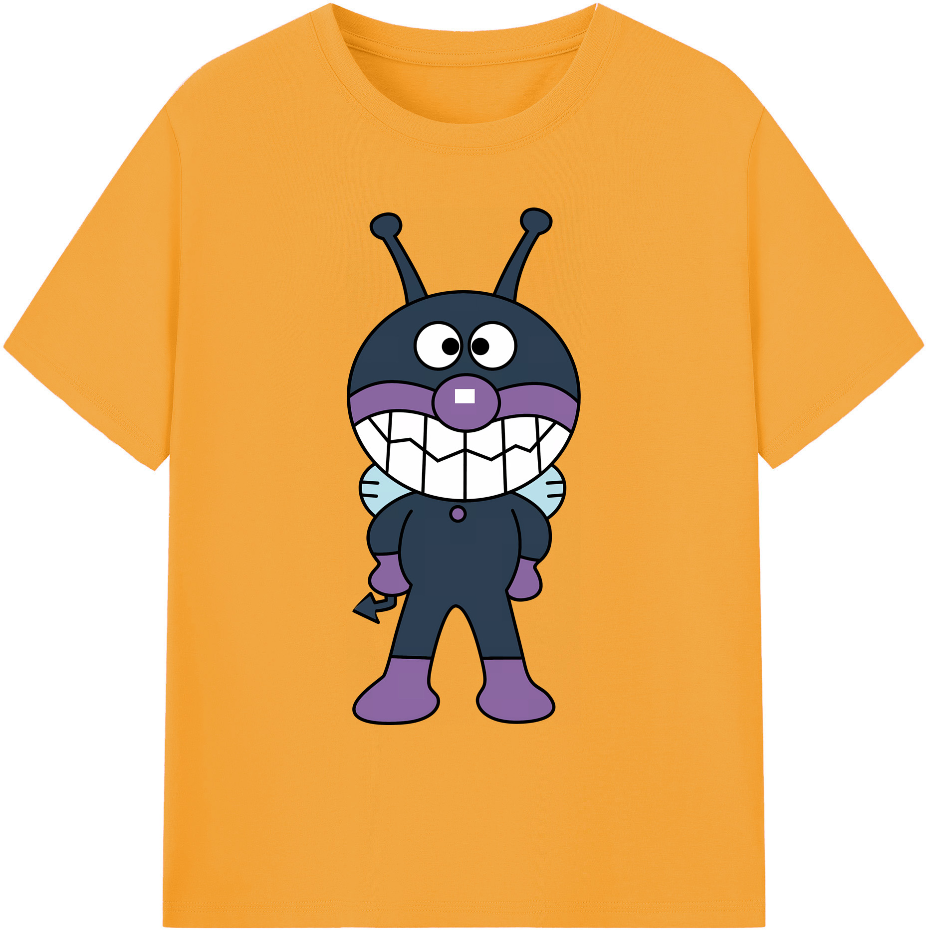 （画像用） アンパンマン Anpanman 綿100％ メンズ半袖Tシャツ｜肌触りやわらか＆通気性
