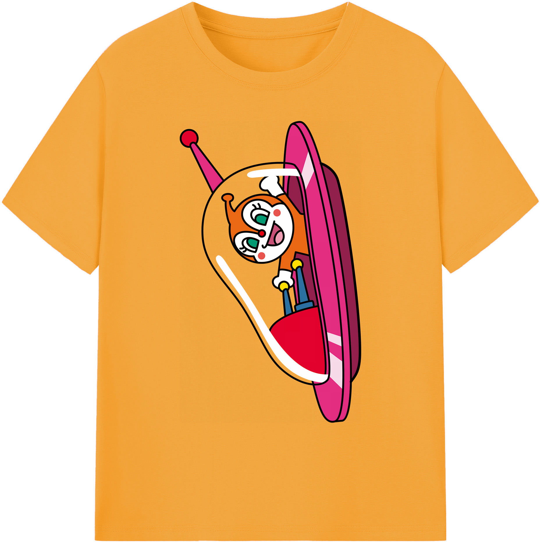 （画像用） アンパンマン Anpanman 綿100％ メンズ半袖Tシャツ｜肌触りやわらか＆通気性