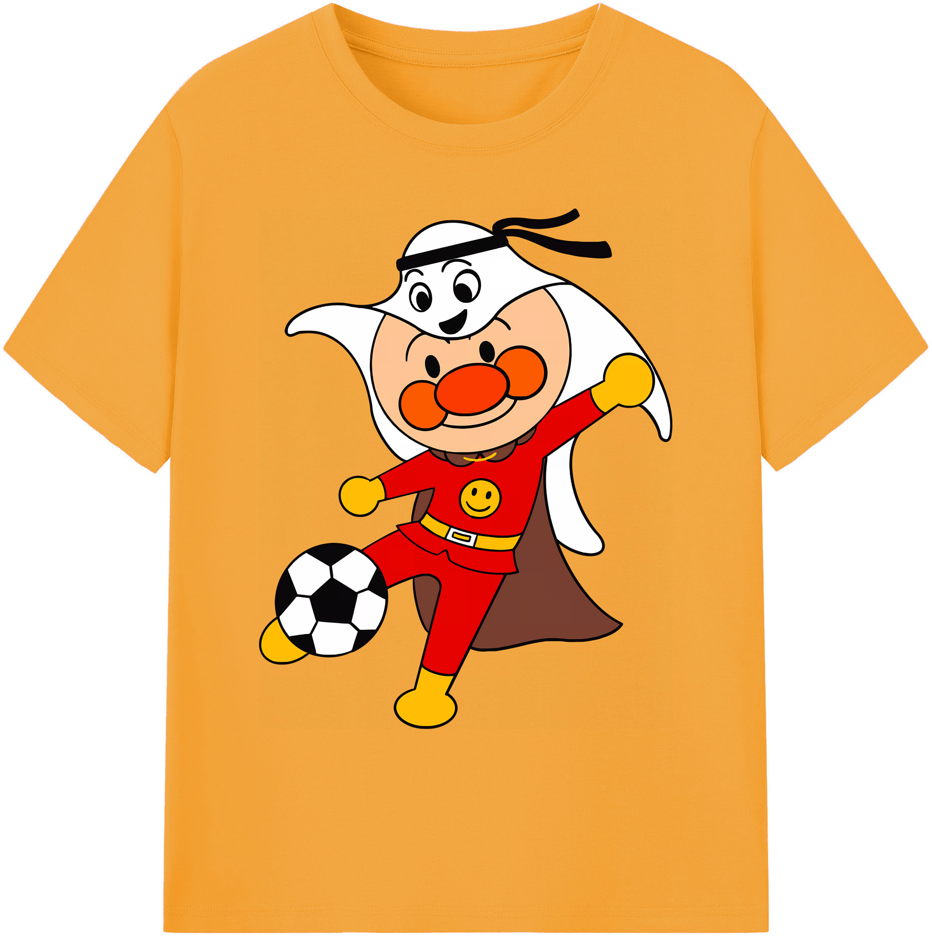 （画像用） アンパンマン Anpanman 綿100％ メンズ半袖Tシャツ｜肌触りやわらか＆通気性