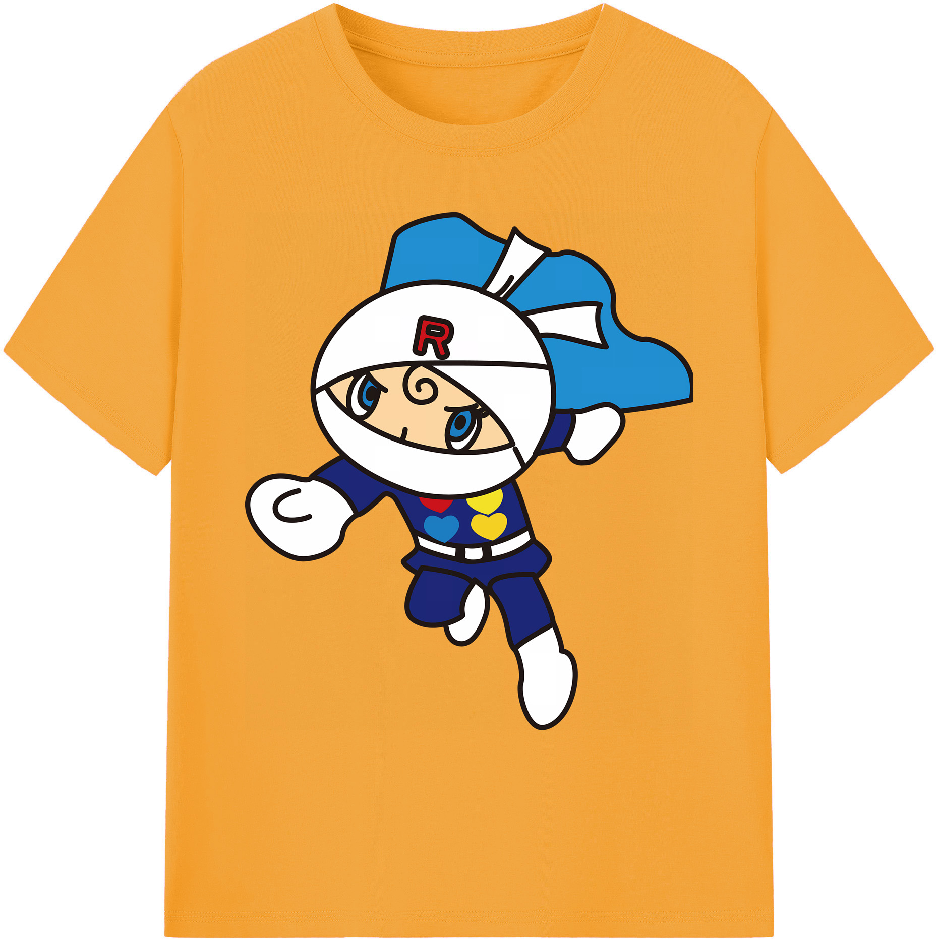 （画像用） アンパンマン Anpanman 綿100％ メンズ半袖Tシャツ｜肌触りやわらか＆通気性