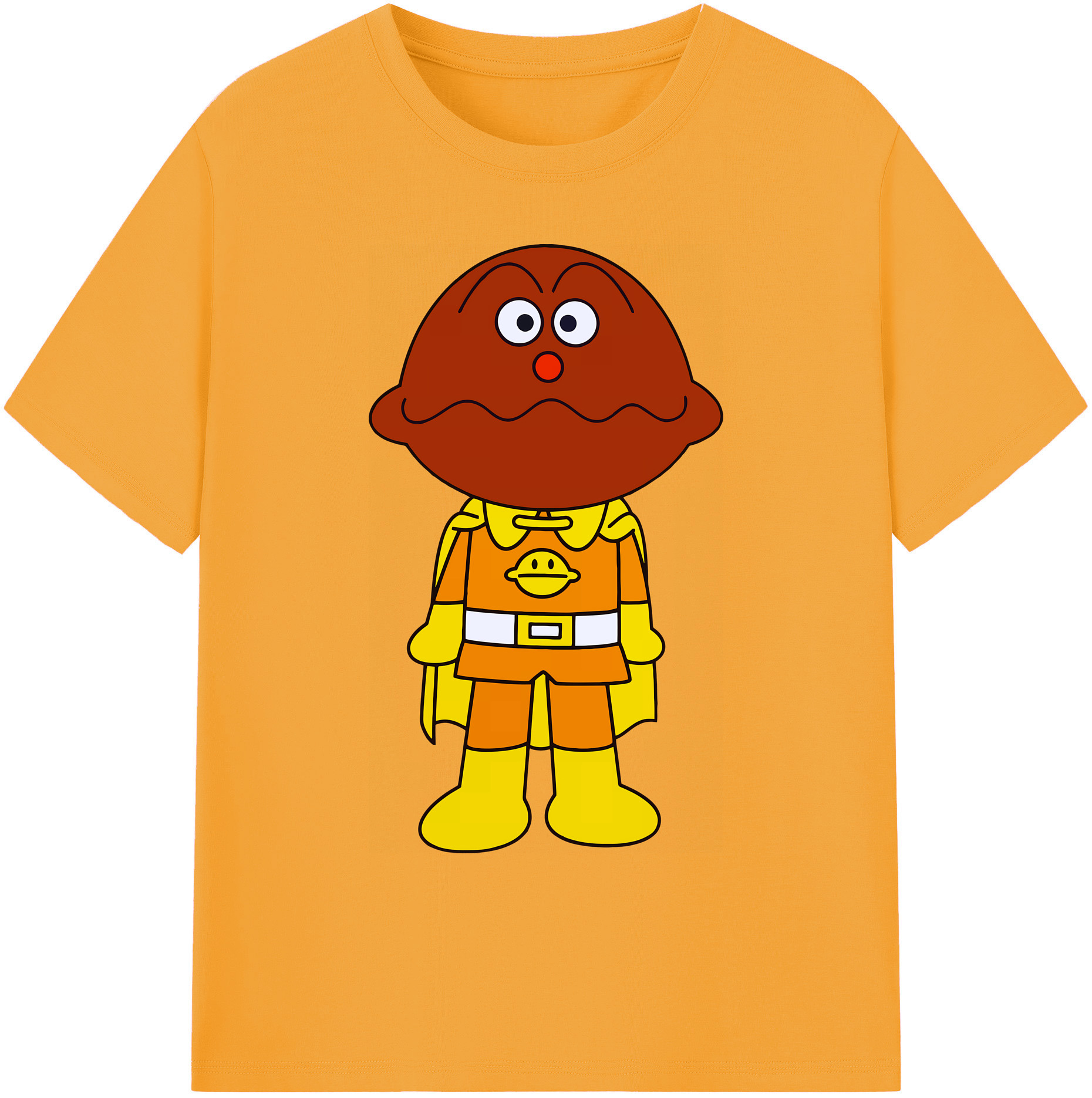 （画像用） アンパンマン Anpanman 綿100％ メンズ半袖Tシャツ｜肌触りやわらか＆通気性