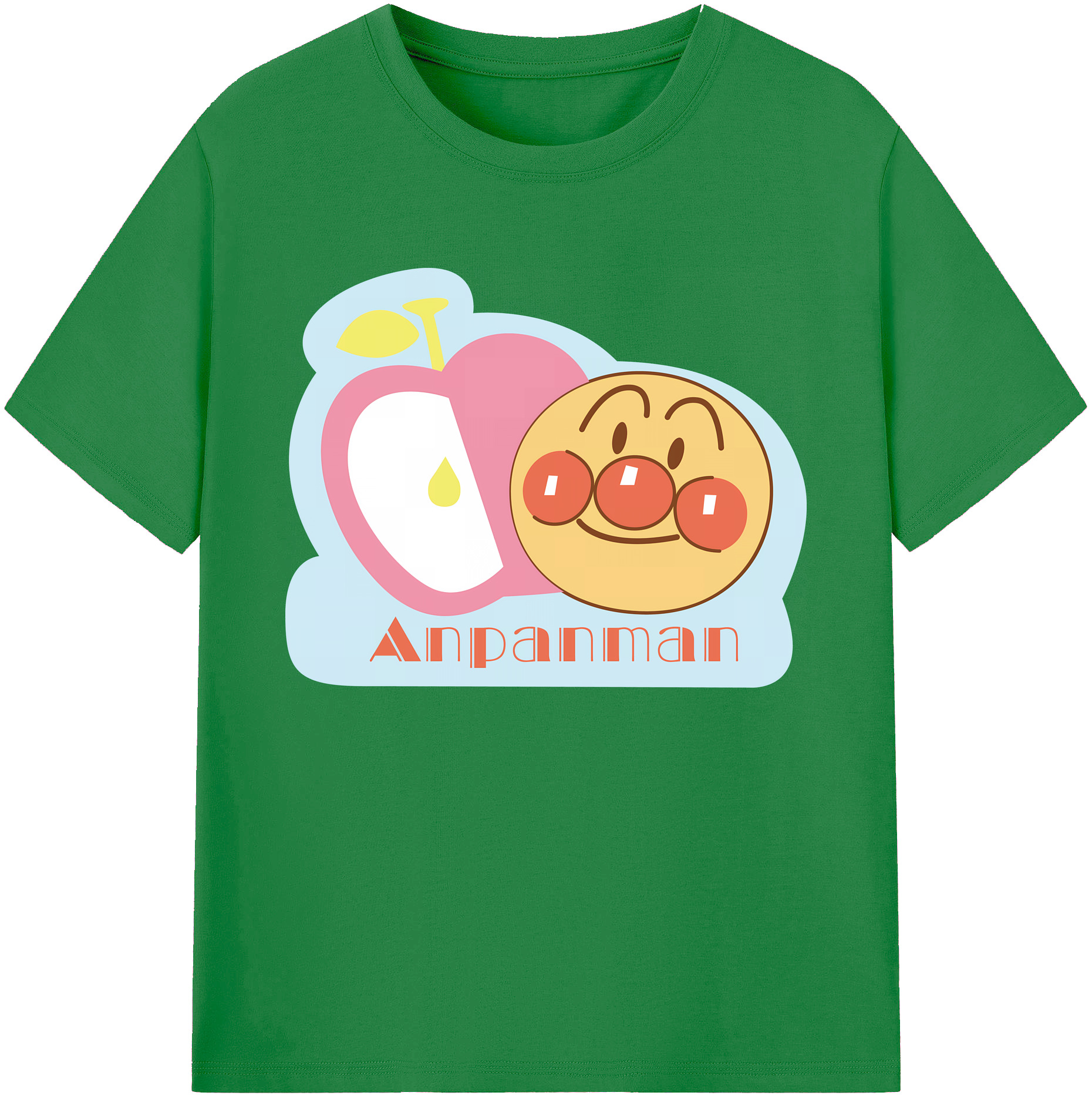 （画像用） アンパンマン Anpanman 綿100％ メンズ半袖Tシャツ｜肌触りやわらか＆通気性