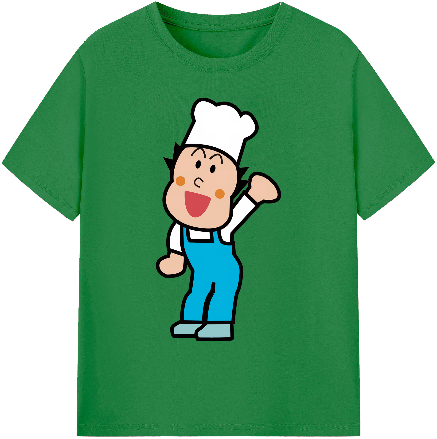 （画像用） アンパンマン Anpanman 綿100％ メンズ半袖Tシャツ｜肌触りやわらか＆通気性