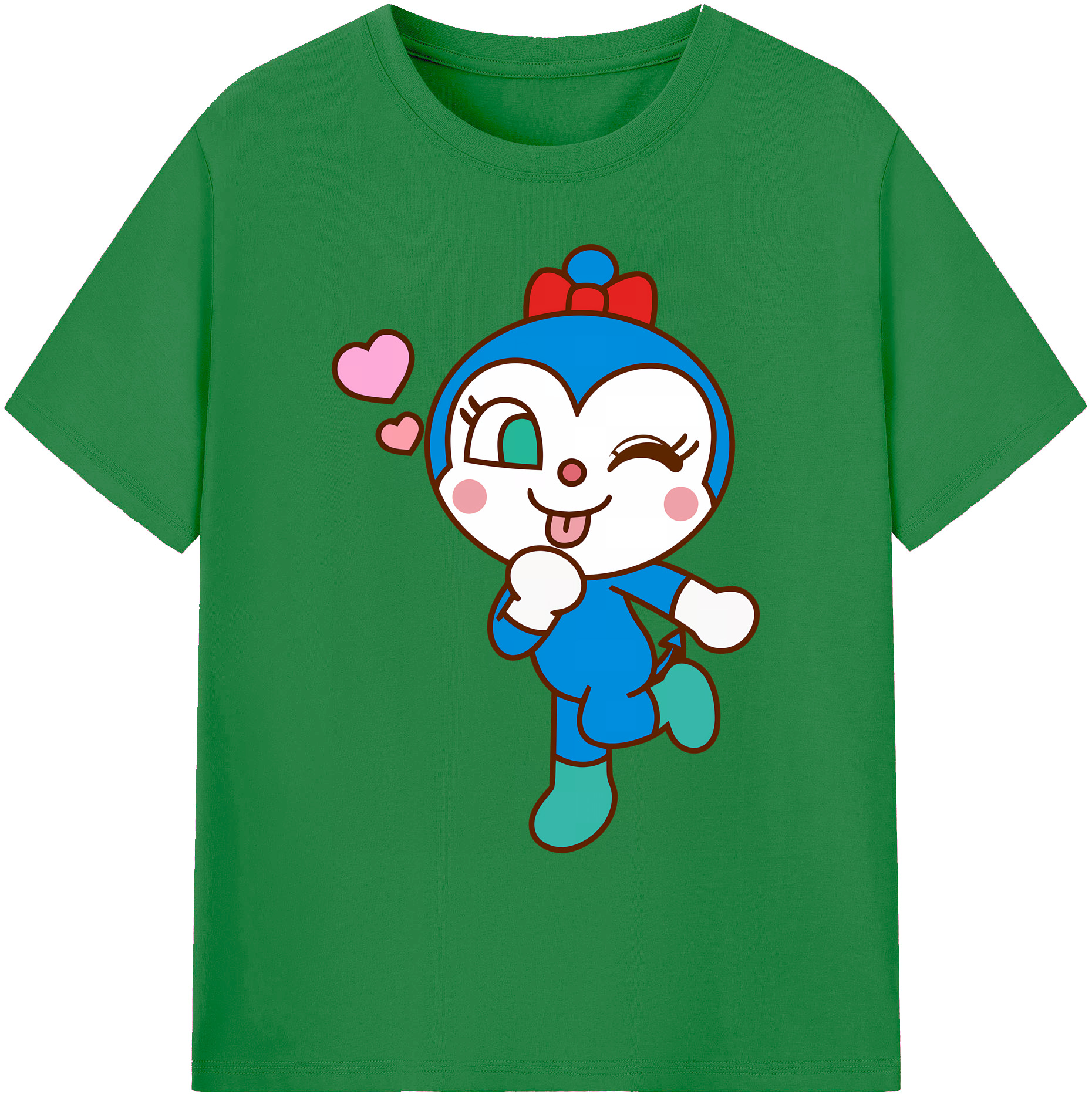 （画像用） アンパンマン Anpanman 綿100％ メンズ半袖Tシャツ｜肌触りやわらか＆通気性