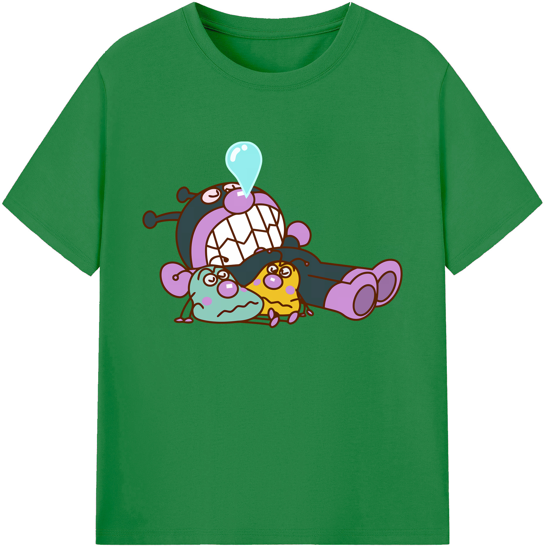 （画像用） アンパンマン Anpanman 綿100％ メンズ半袖Tシャツ｜肌触りやわらか＆通気性