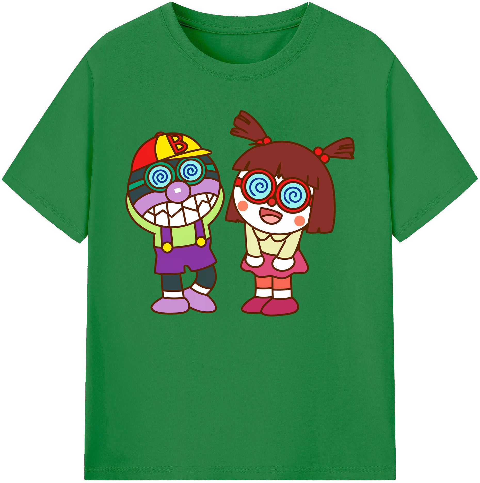 （画像用） アンパンマン Anpanman 綿100％ メンズ半袖Tシャツ｜肌触りやわらか＆通気性