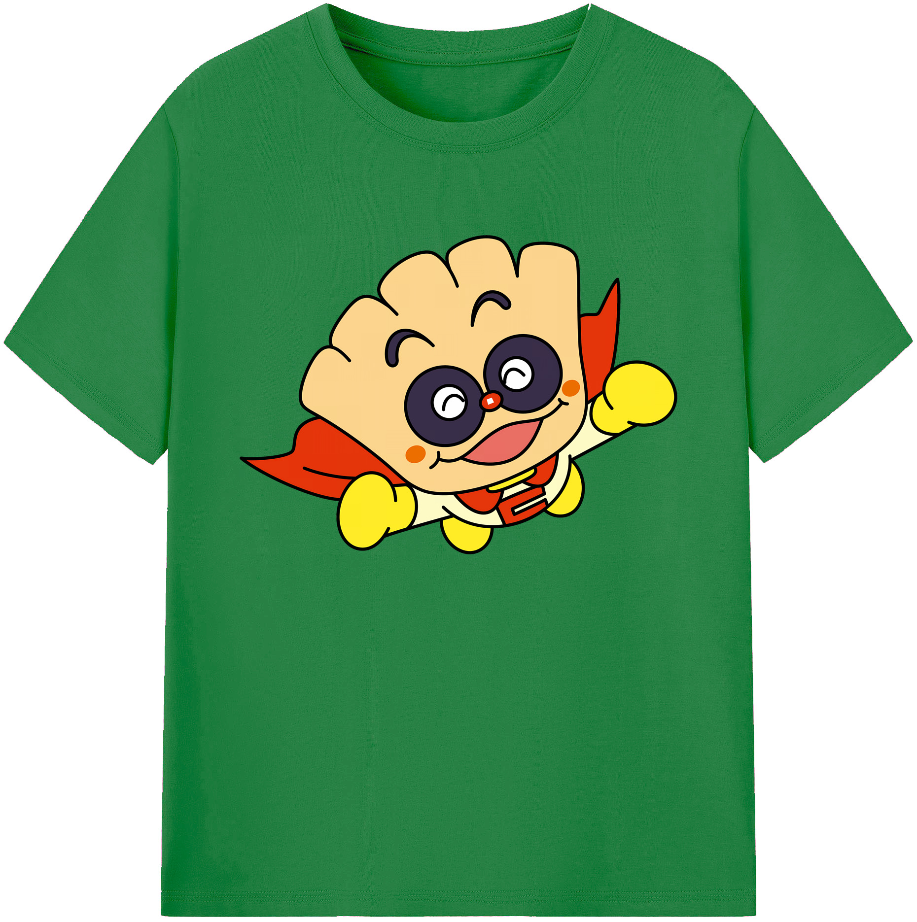 （画像用） アンパンマン Anpanman 綿100％ メンズ半袖Tシャツ｜肌触りやわらか＆通気性