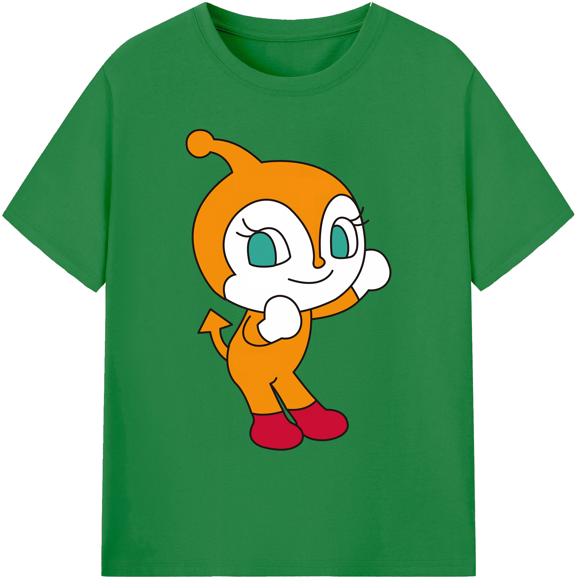 （画像用） アンパンマン Anpanman 綿100％ メンズ半袖Tシャツ｜肌触りやわらか＆通気性