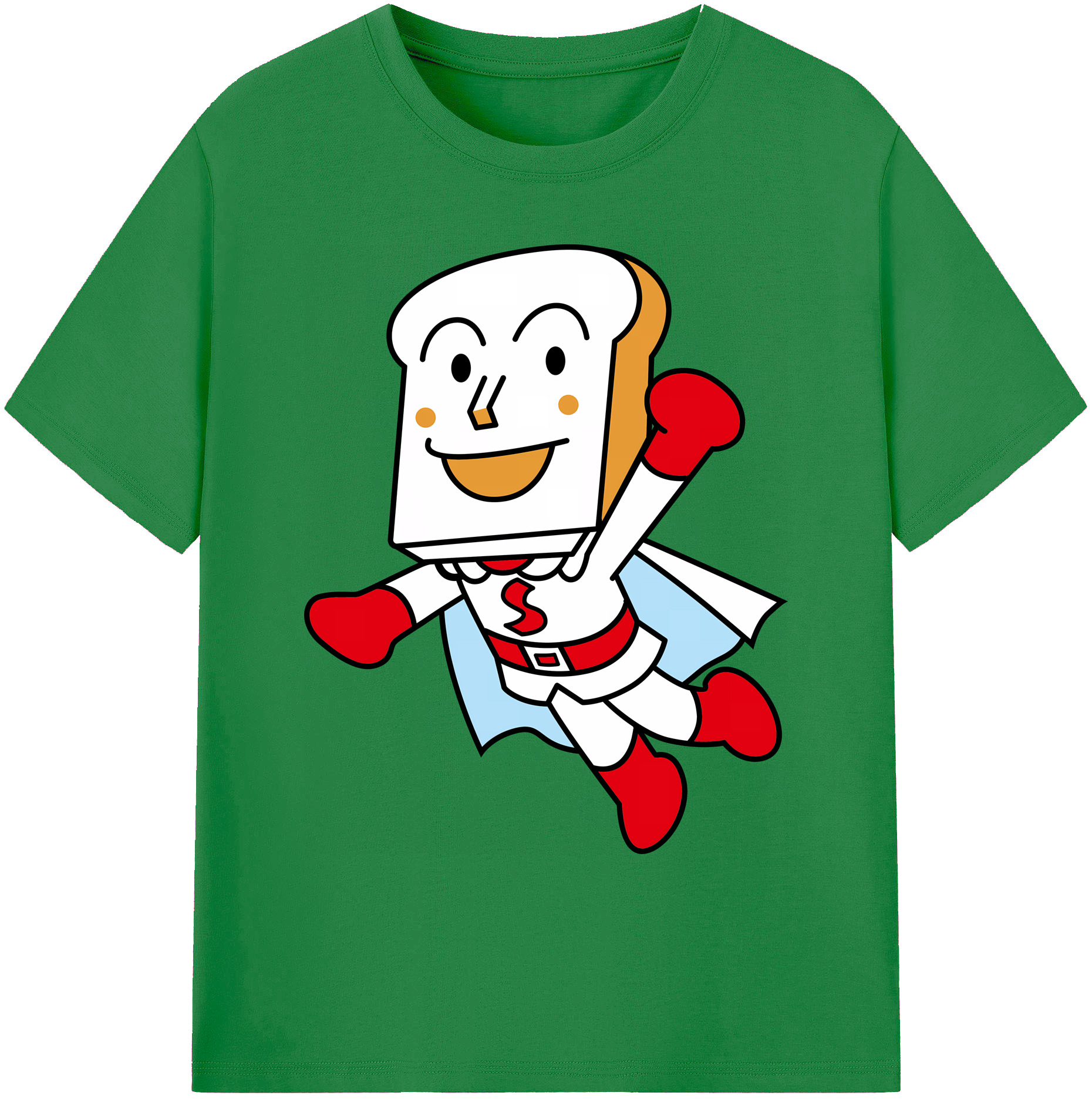 （画像用） アンパンマン Anpanman 綿100％ メンズ半袖Tシャツ｜肌触りやわらか＆通気性
