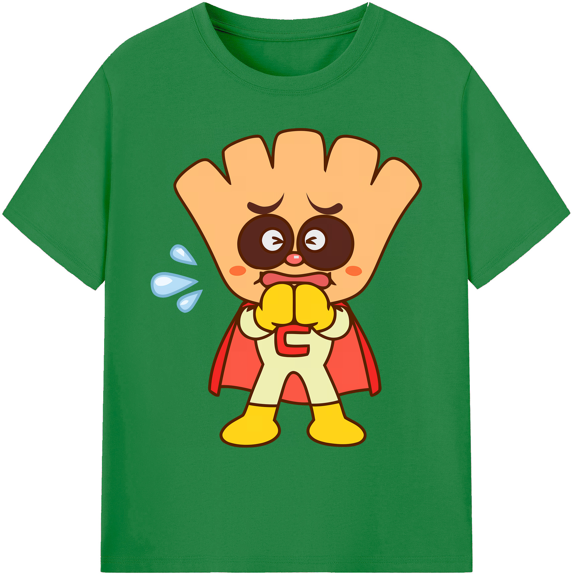 （画像用） アンパンマン Anpanman 綿100％ メンズ半袖Tシャツ｜肌触りやわらか＆通気性